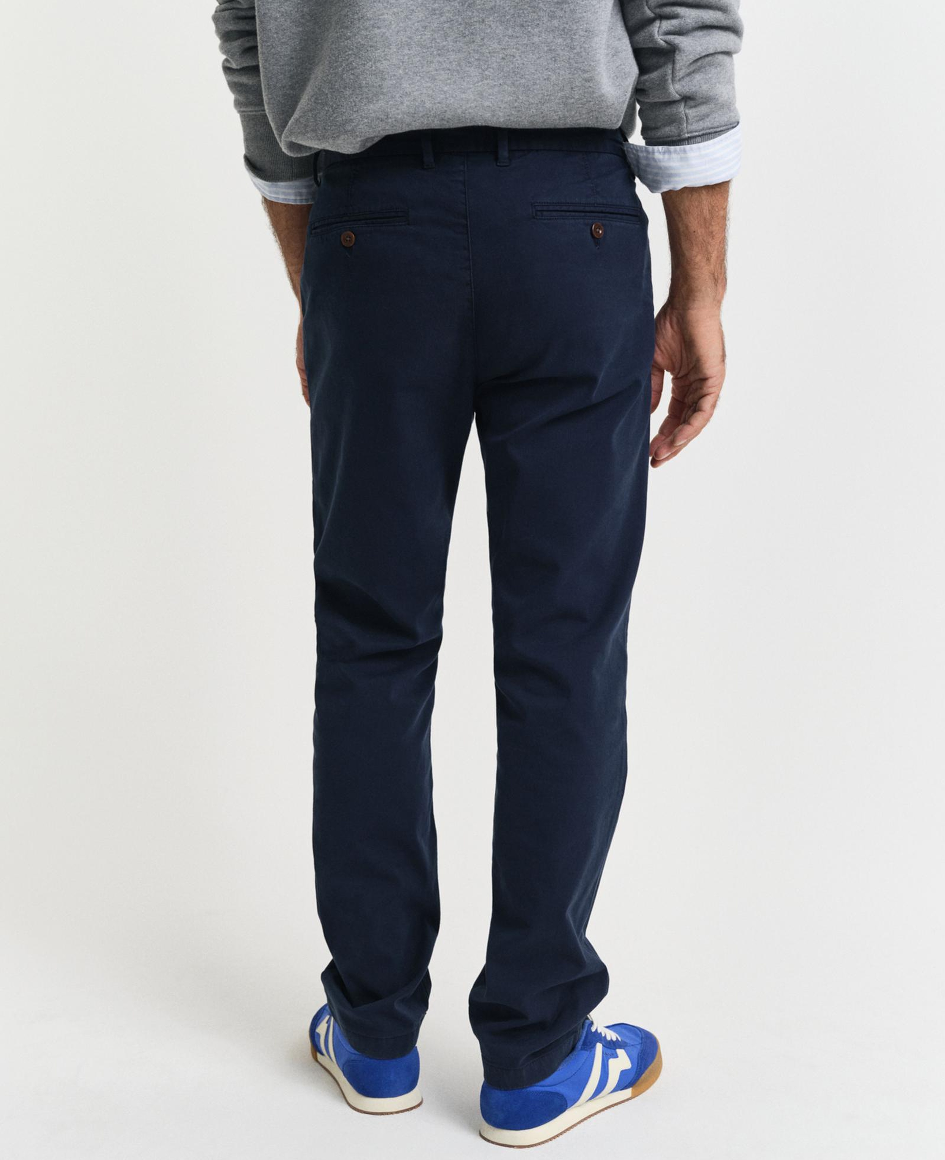 GANT Erkek Lacivert Slim Fit Pantolon
