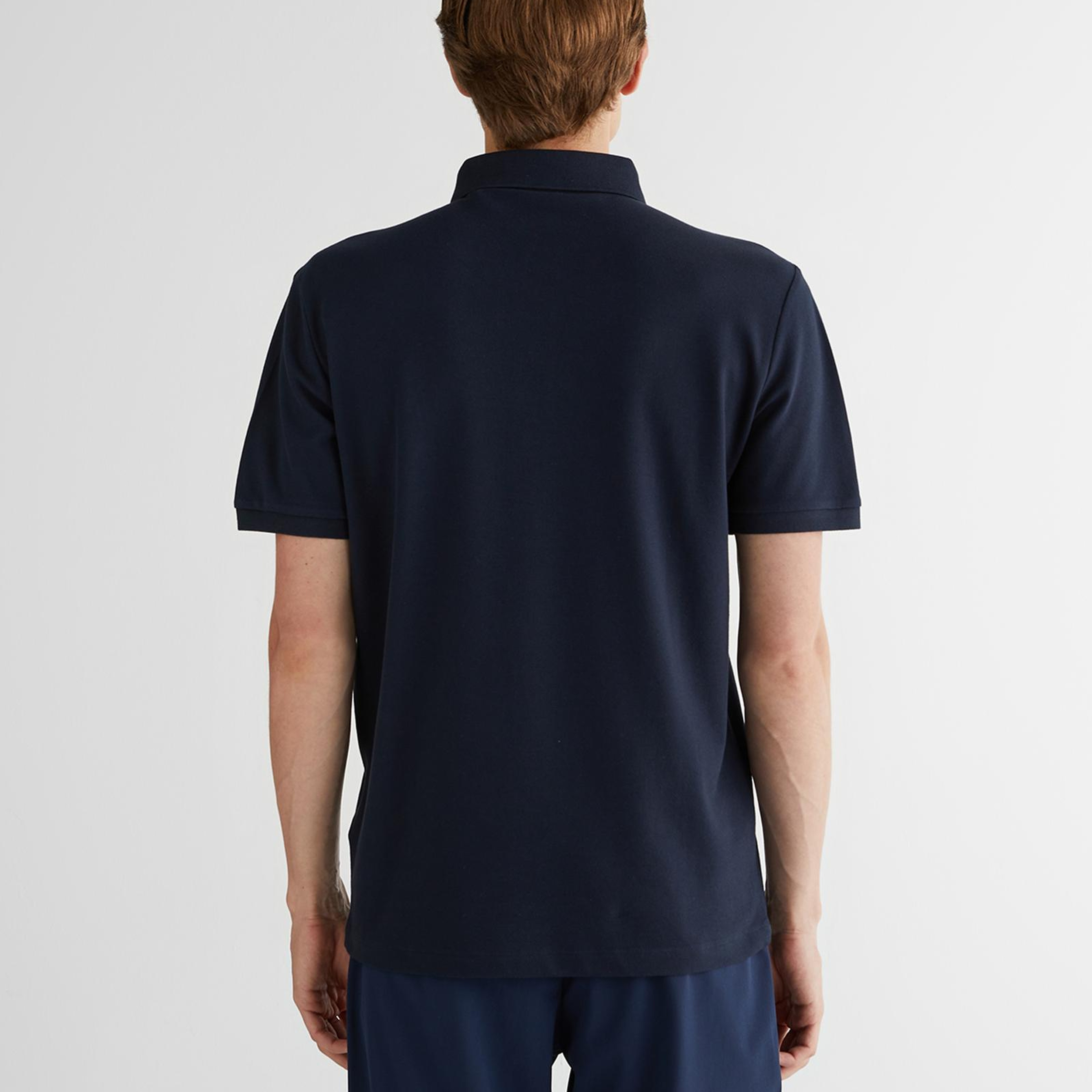 GANT Erkek Lacivert Kısa Kollu Polo