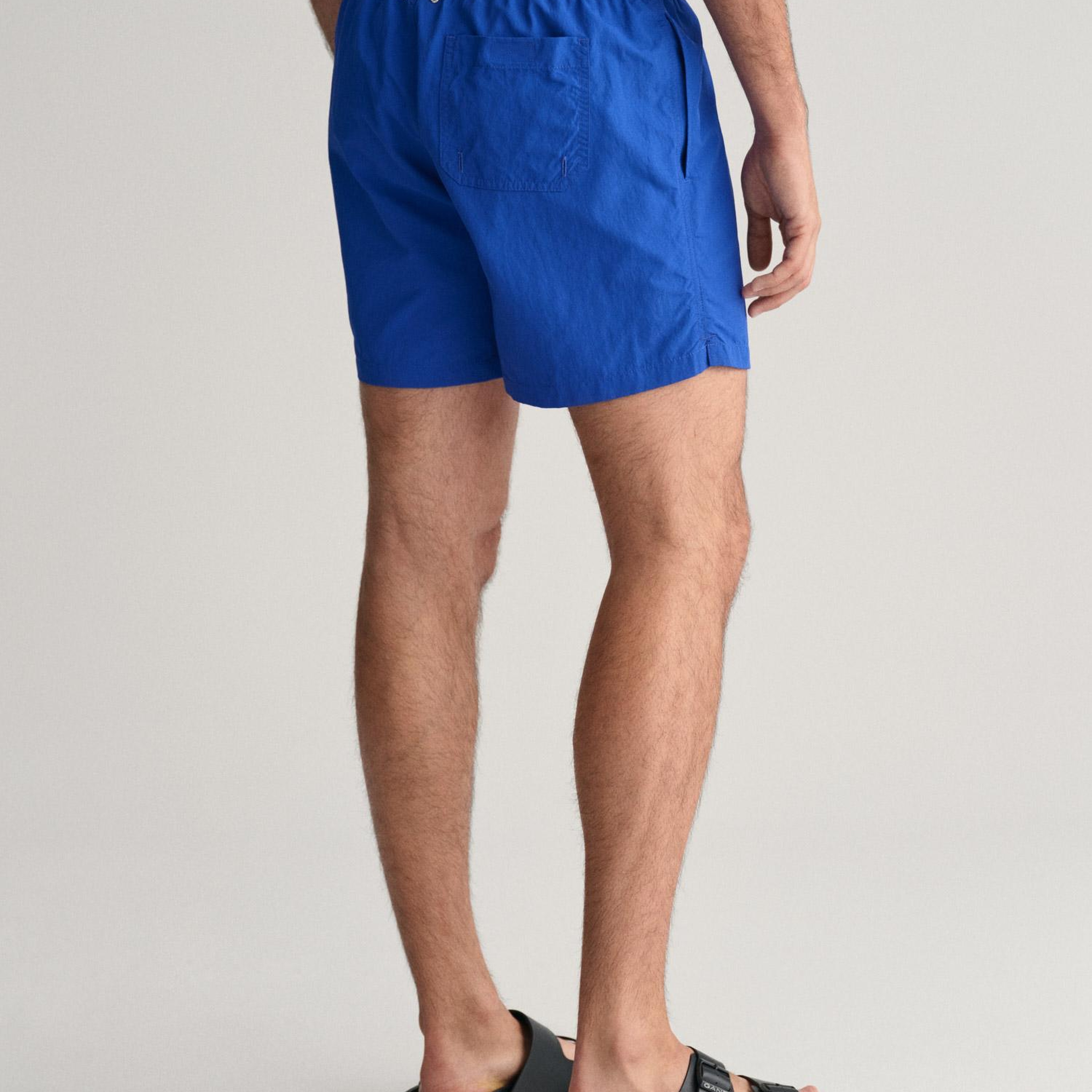 GANT Erkek Mavi Regular Fit Mayo Şort