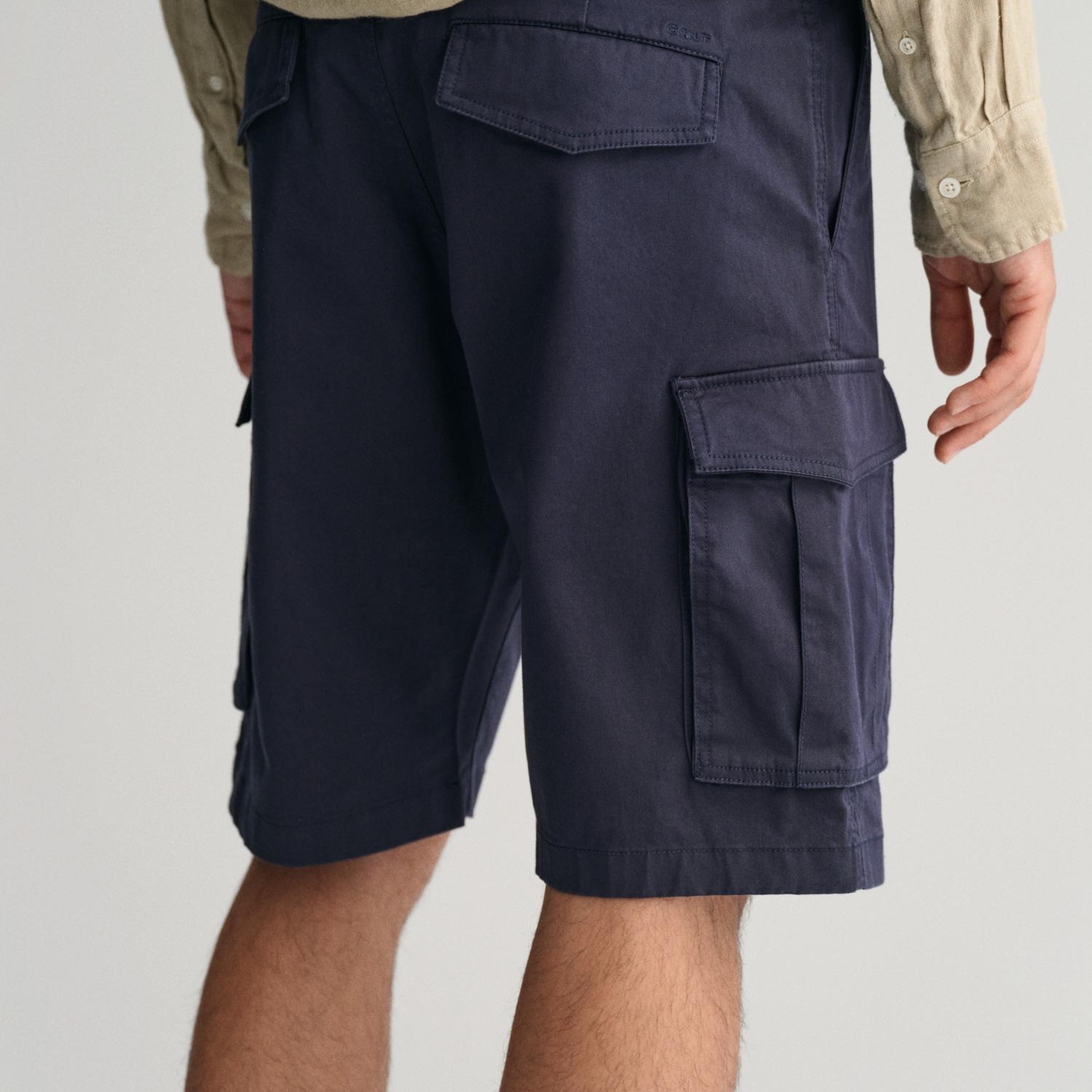 GANT Erkek Lacivert Relaxed Fit Şort