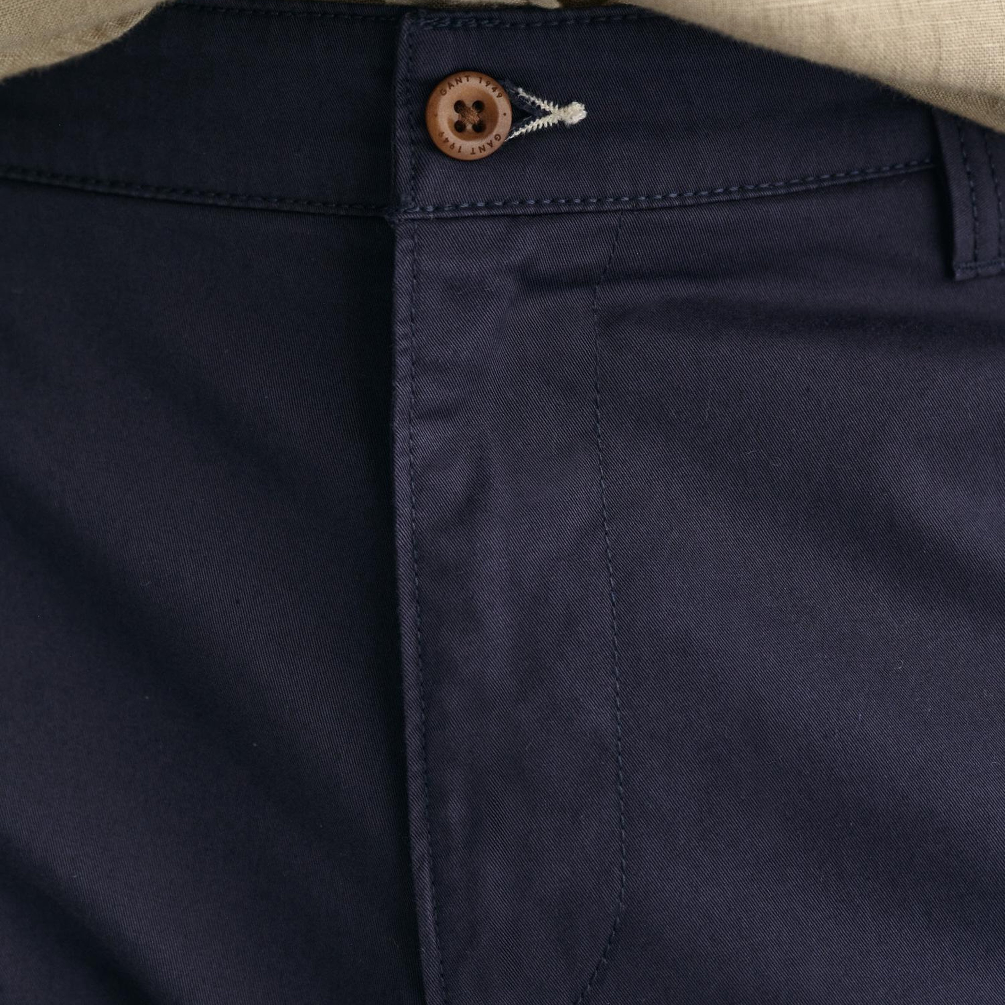 GANT Erkek Lacivert Relaxed Fit Şort