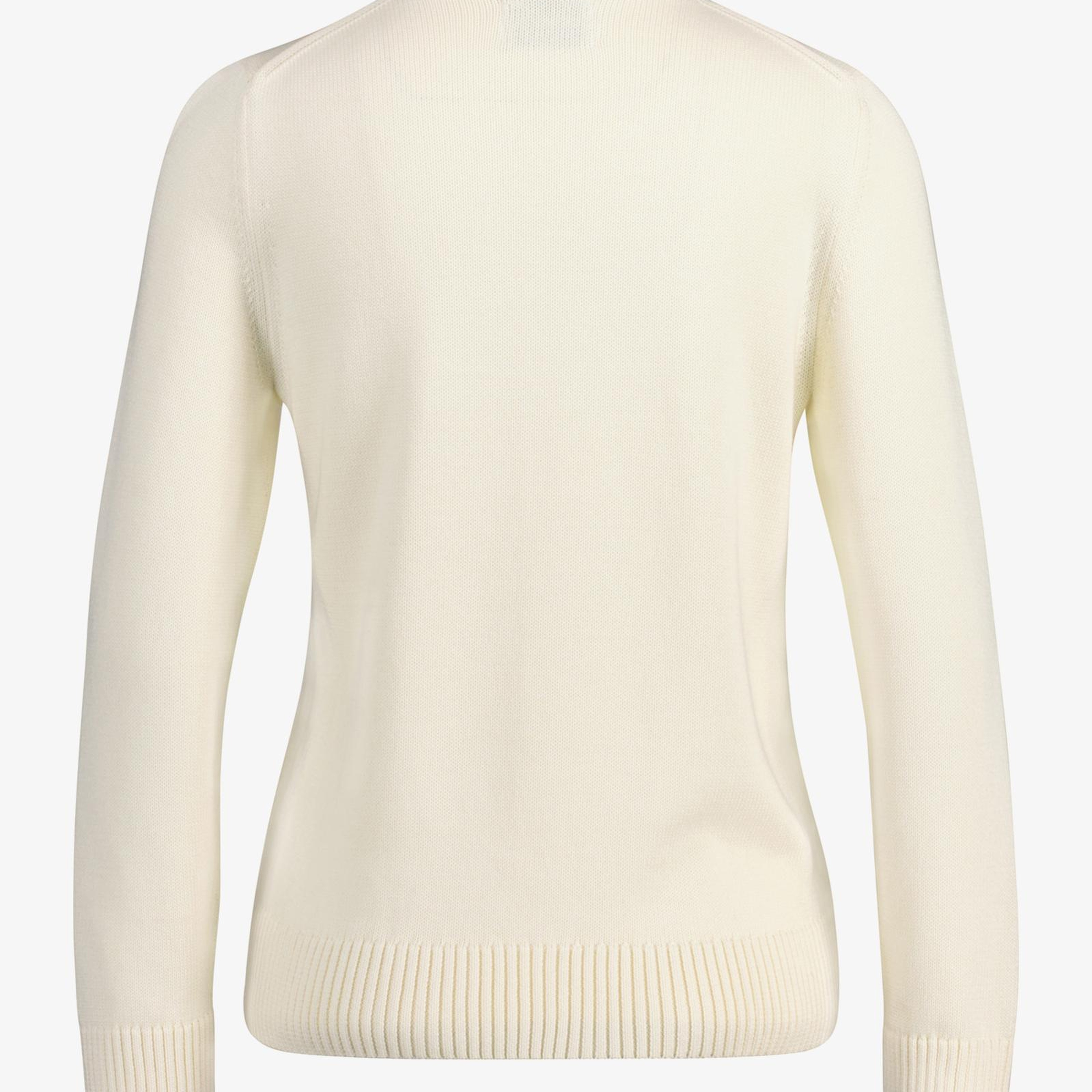 GANT Kadın Krem Regular Fit Bisiklet Yaka Kazak