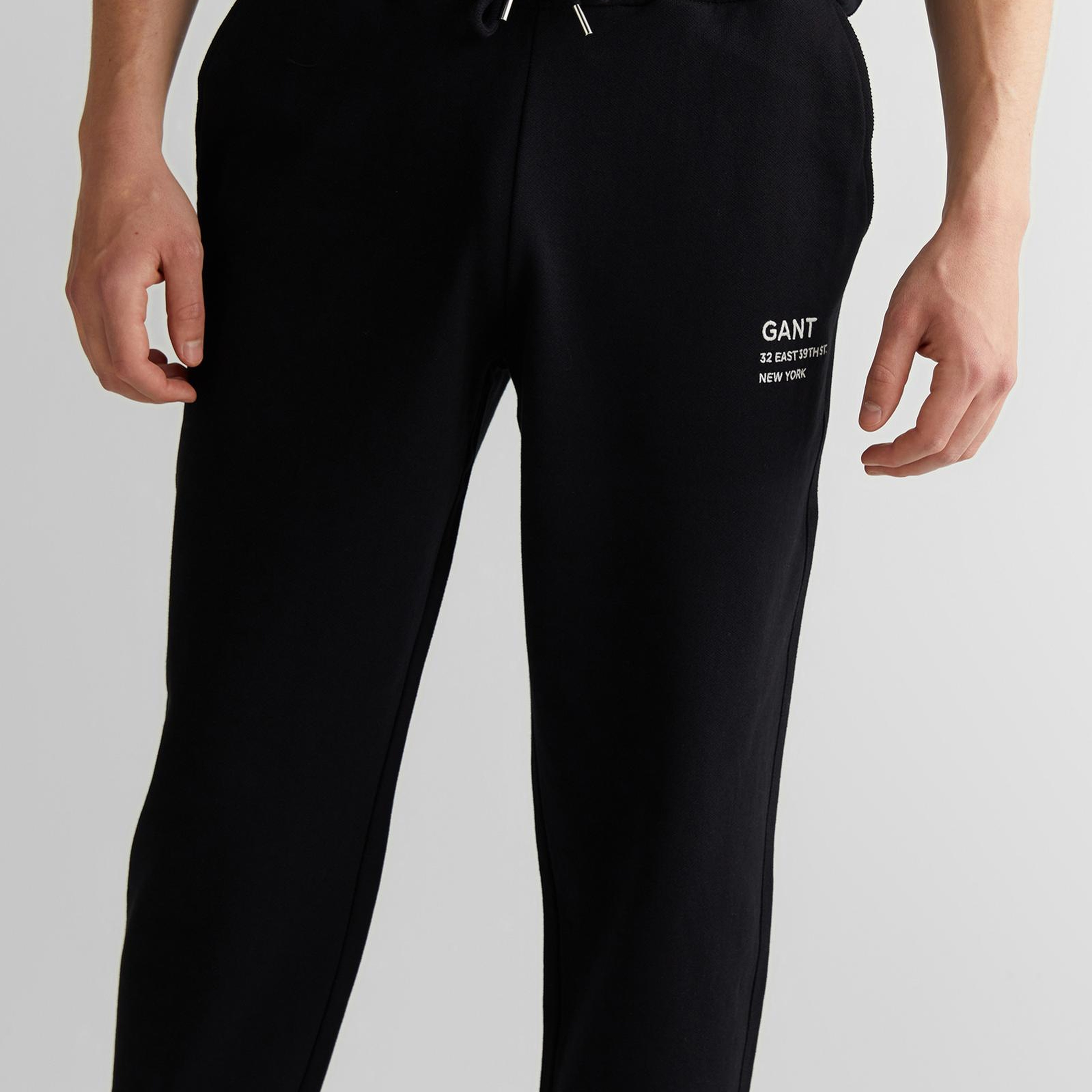 GANT Erkek Siyah Regular Fit Eşofman Altı