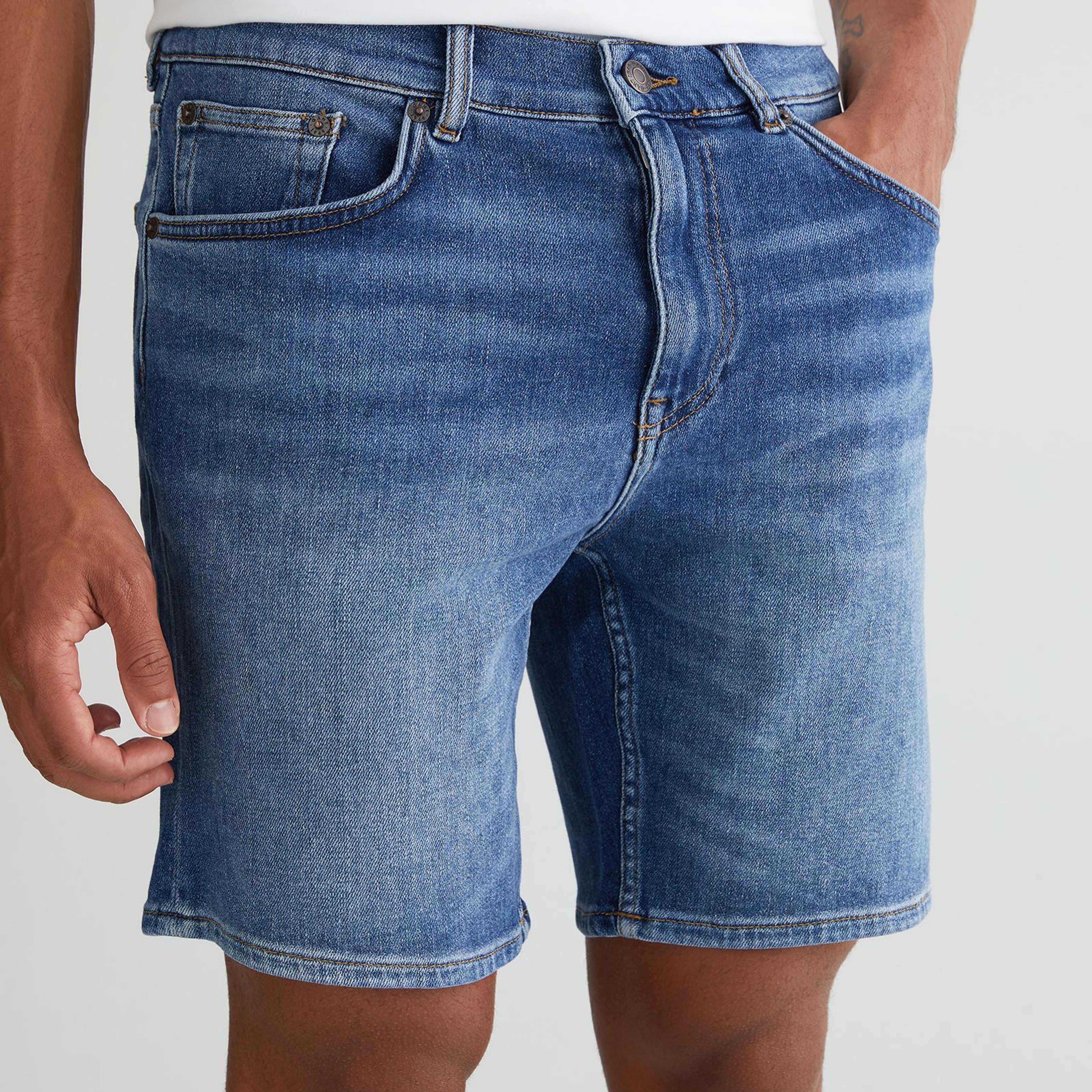 GANT Erkek Mavi Regular Fit Şort