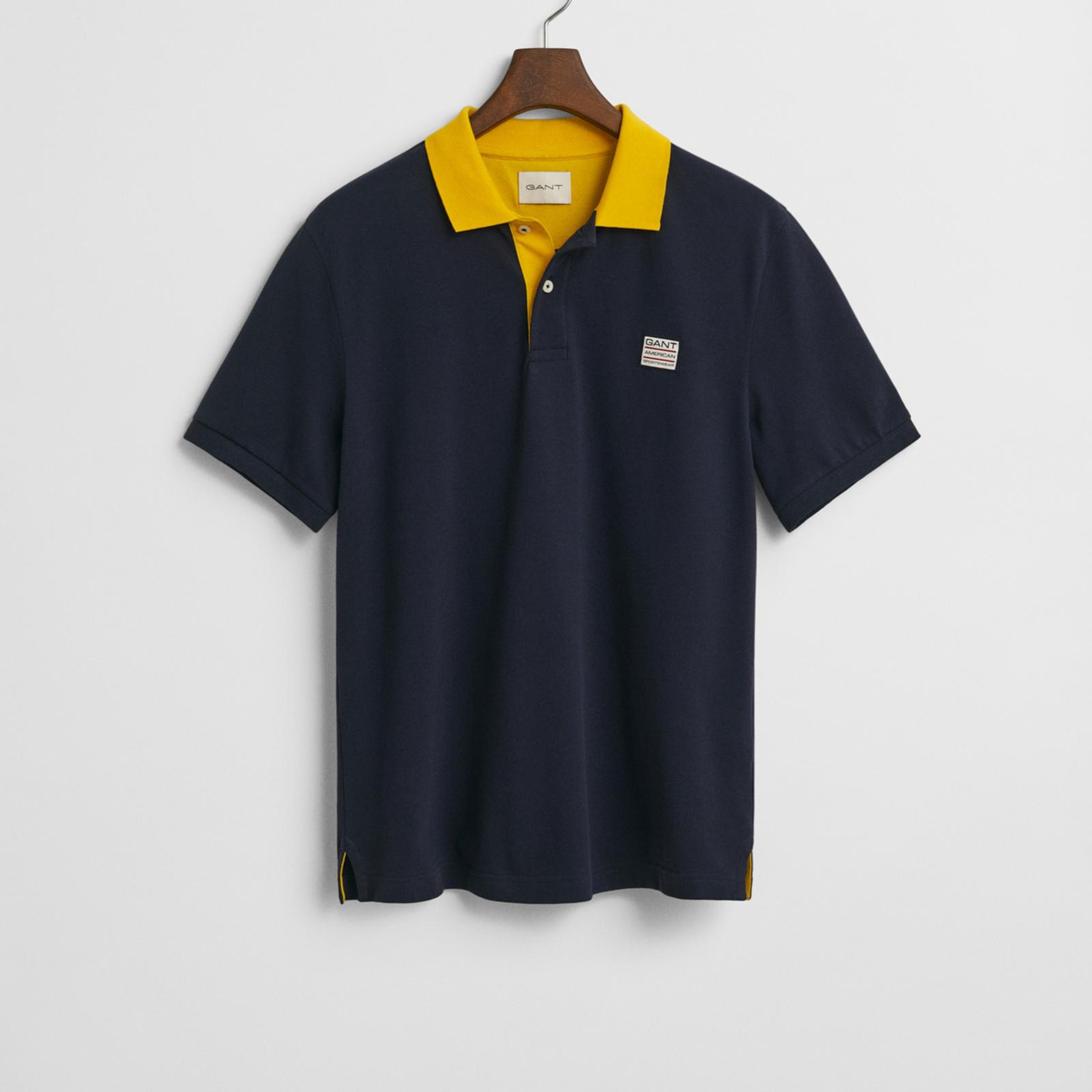 GANT Erkek Lacivert Regular Fit Polo