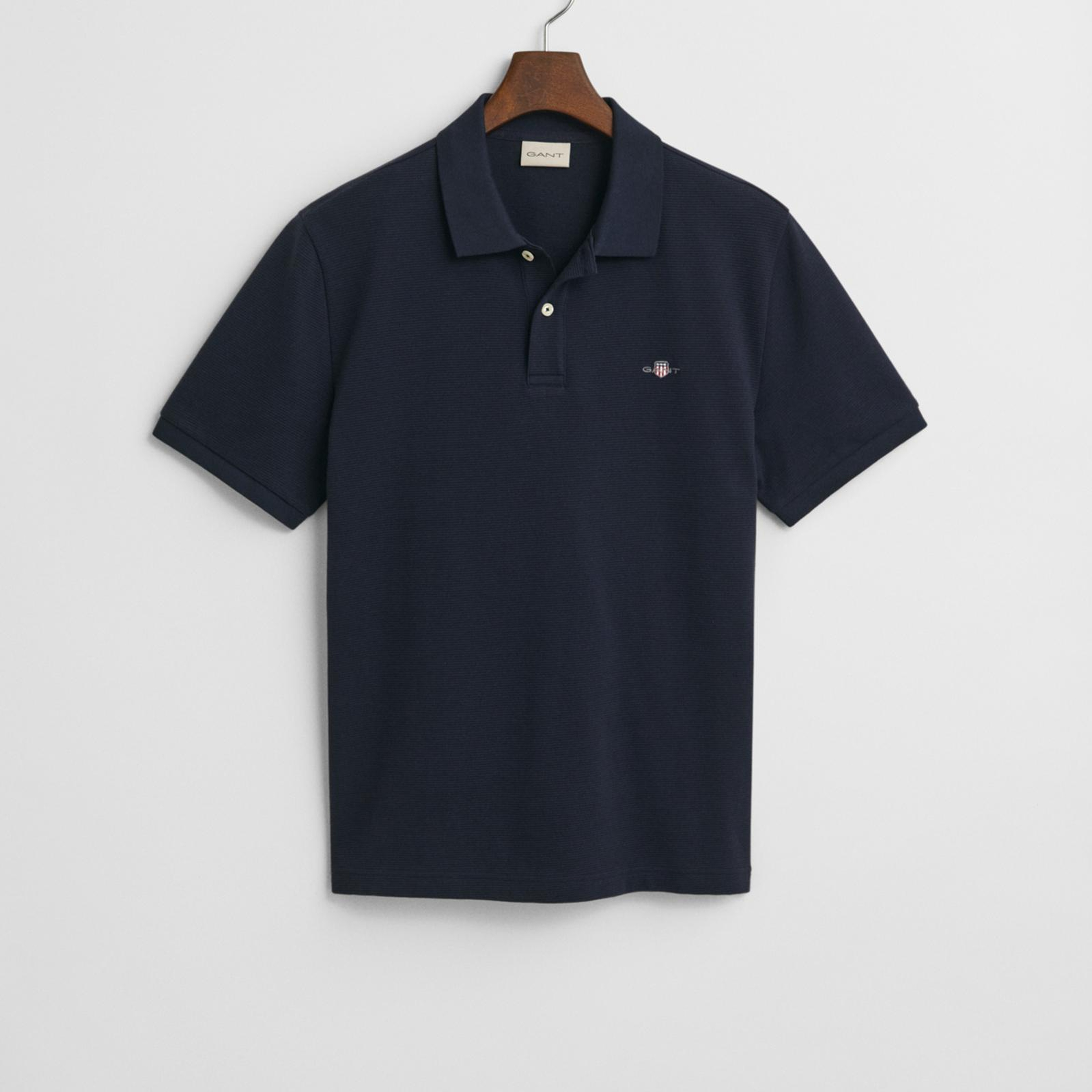 GANT Erkek Lacivert Regular Fit Polo