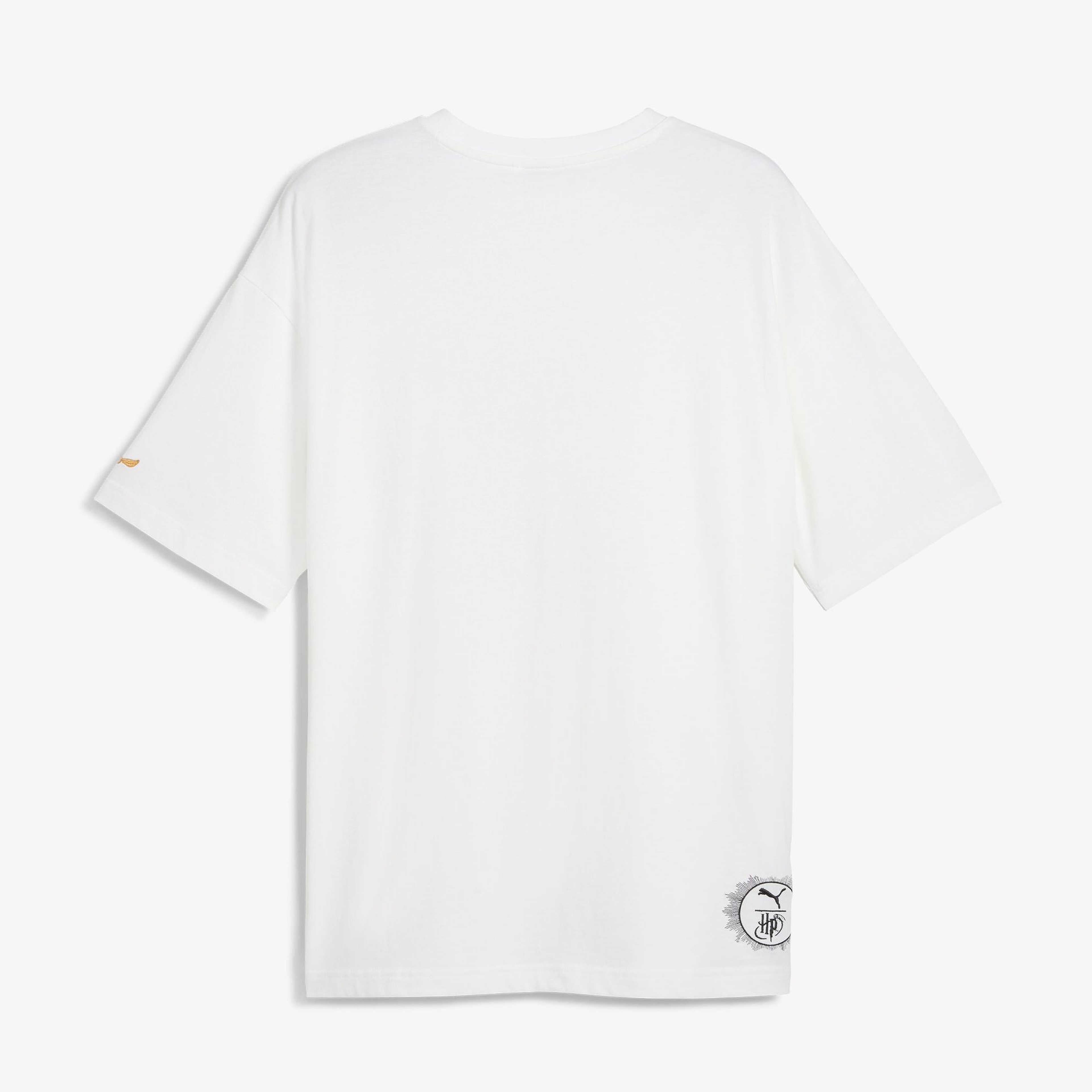 Puma X Harry Potter Unisex Beyaz T-Shirt