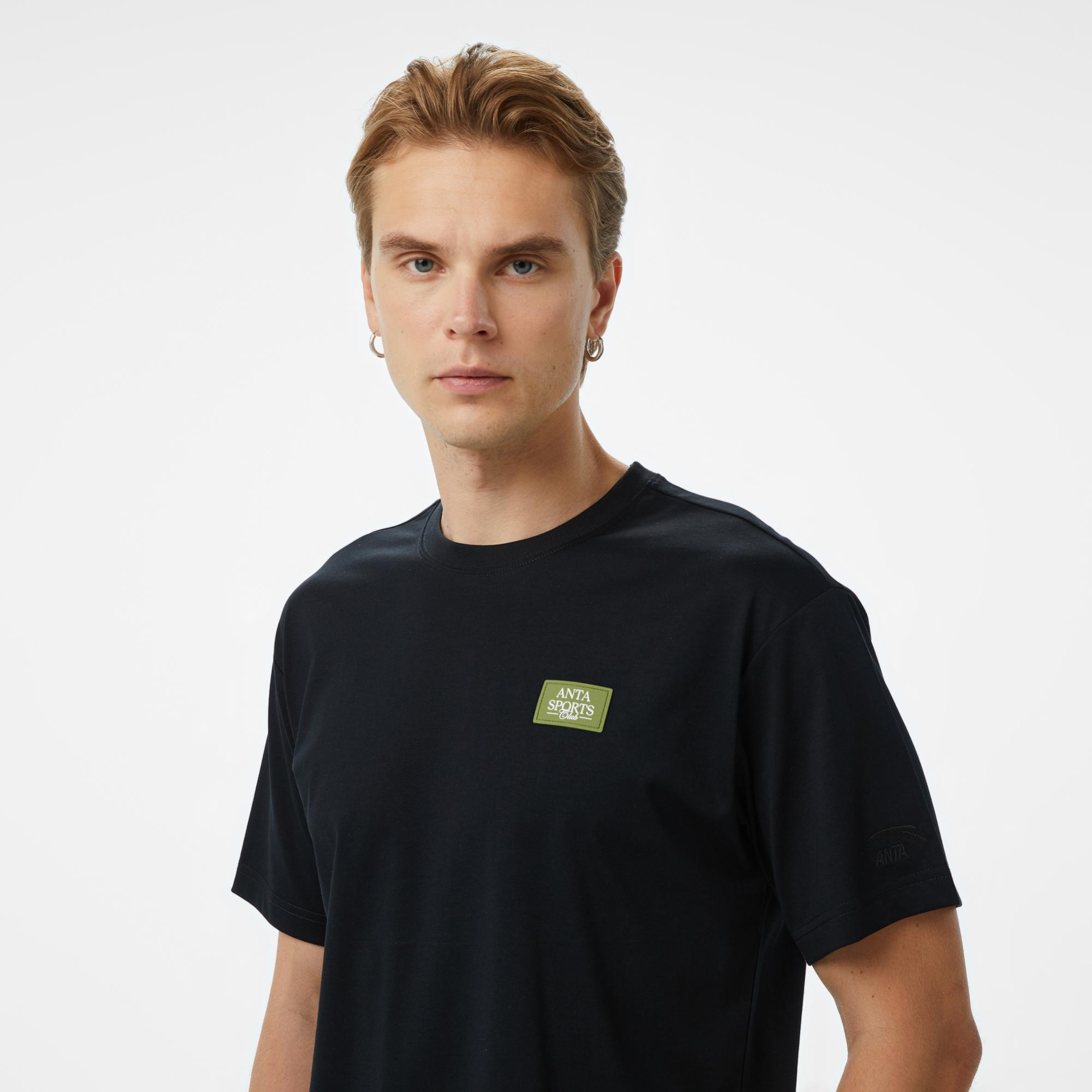 Anta Sports Erkek Siyah T-Shirt