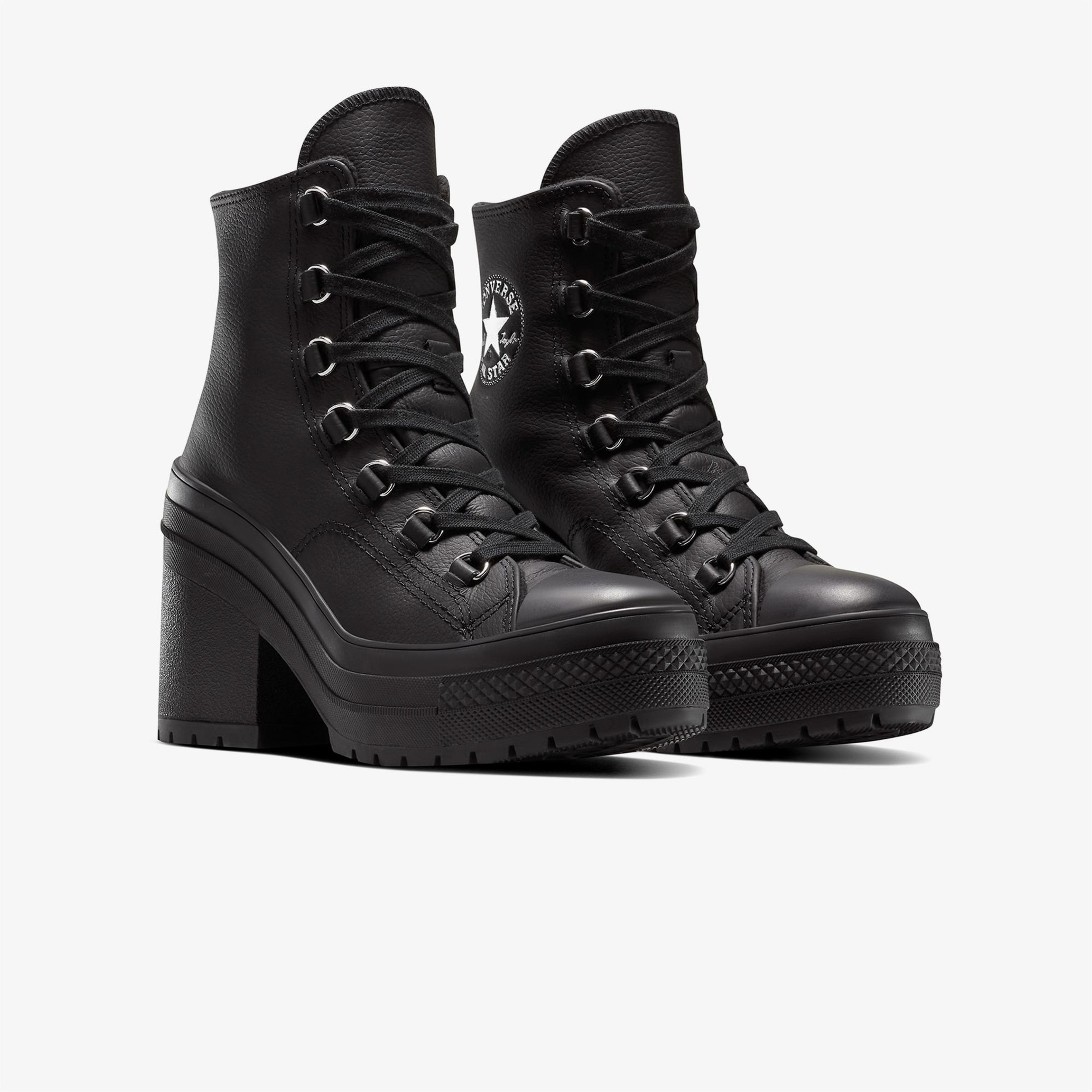 Converse Chuck 70 De Luxe Heel Kadın Siyah Sneaker