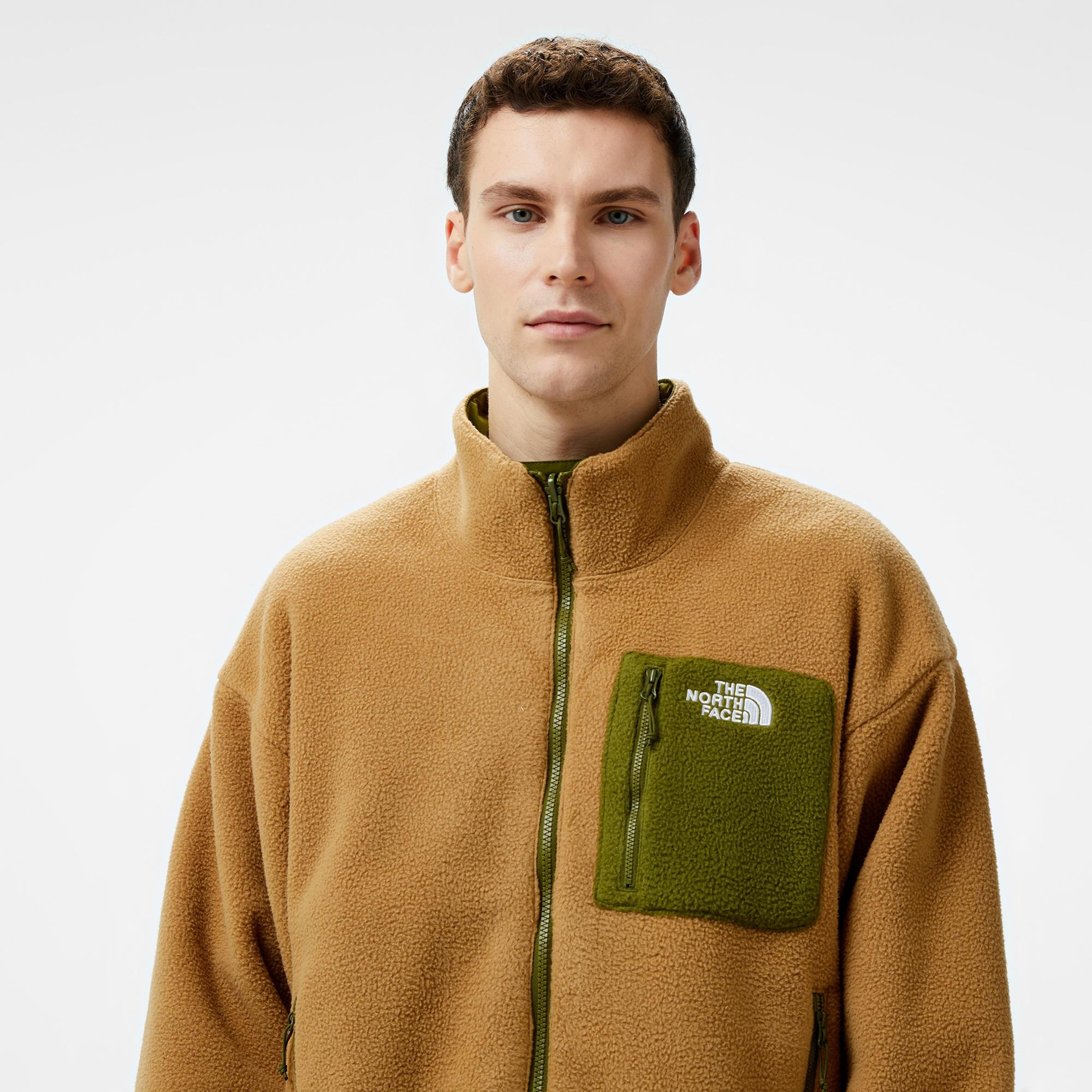 The North Face Yumiori Çift Taraflı Erkek Kahverengi Polar Mont