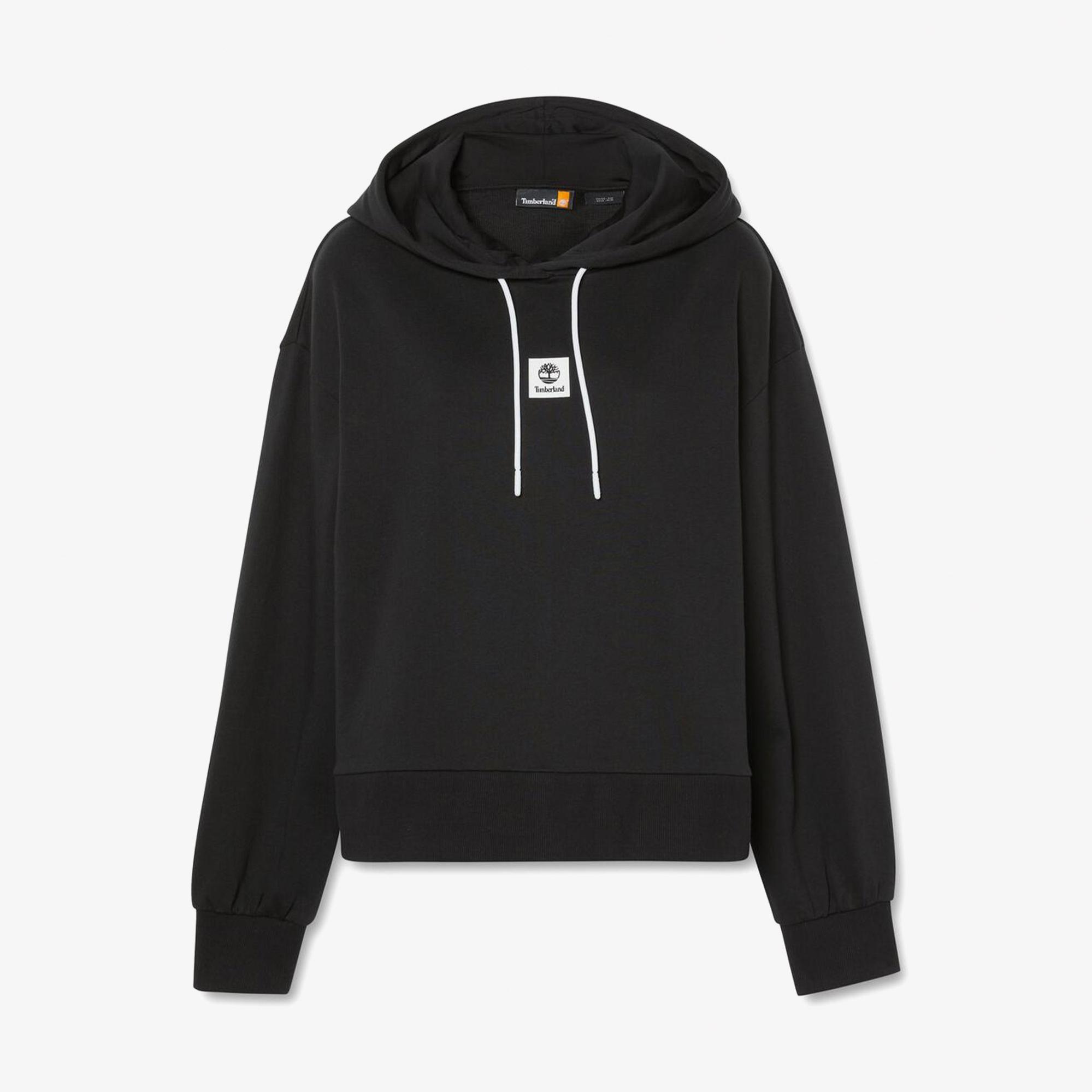 Timberland Kadın Loopback Siyah Kapüşonlu Üst