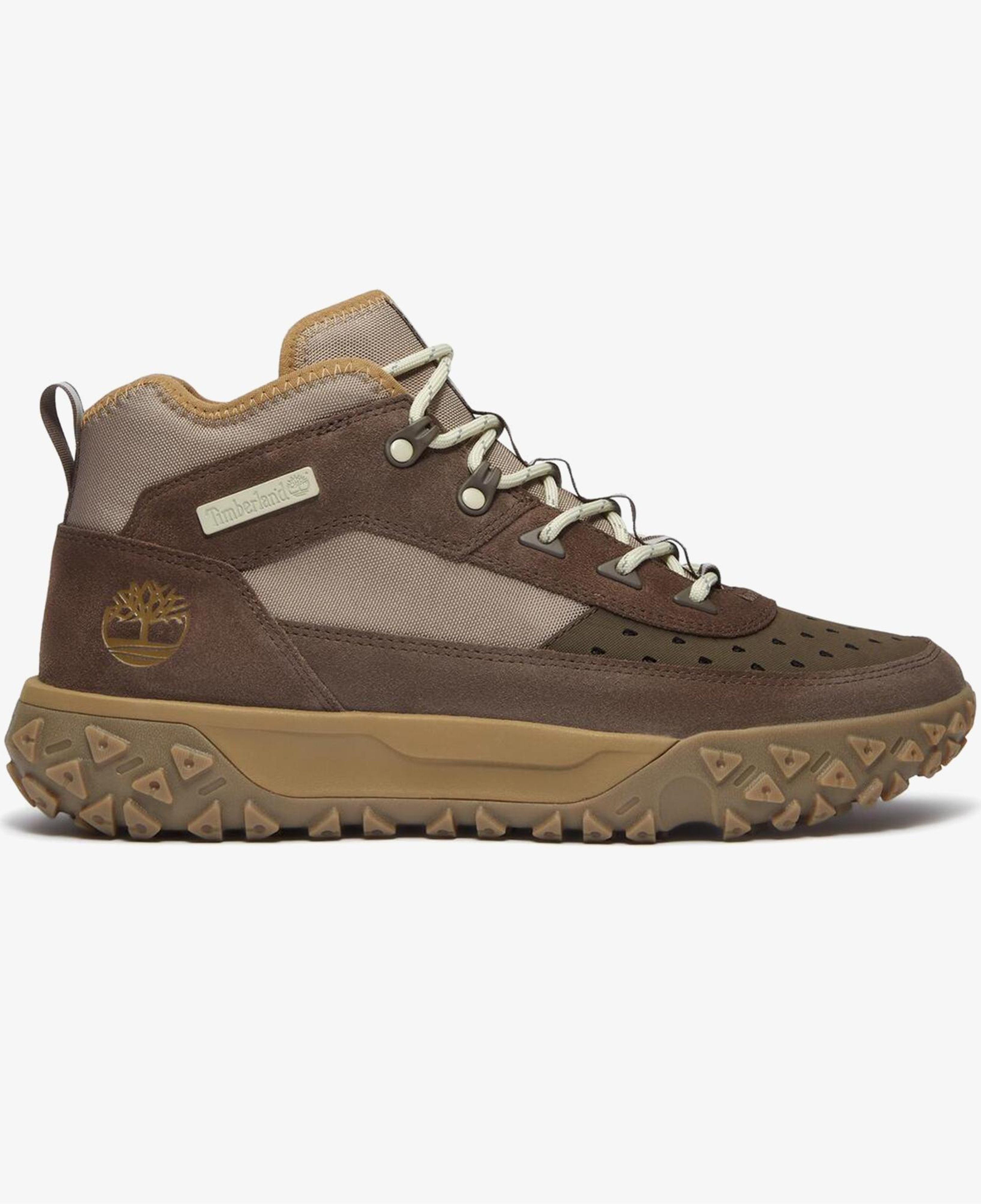 Timberland Green Stride Motion 6 Mid Lace Up Erkek Kahverengi Bot