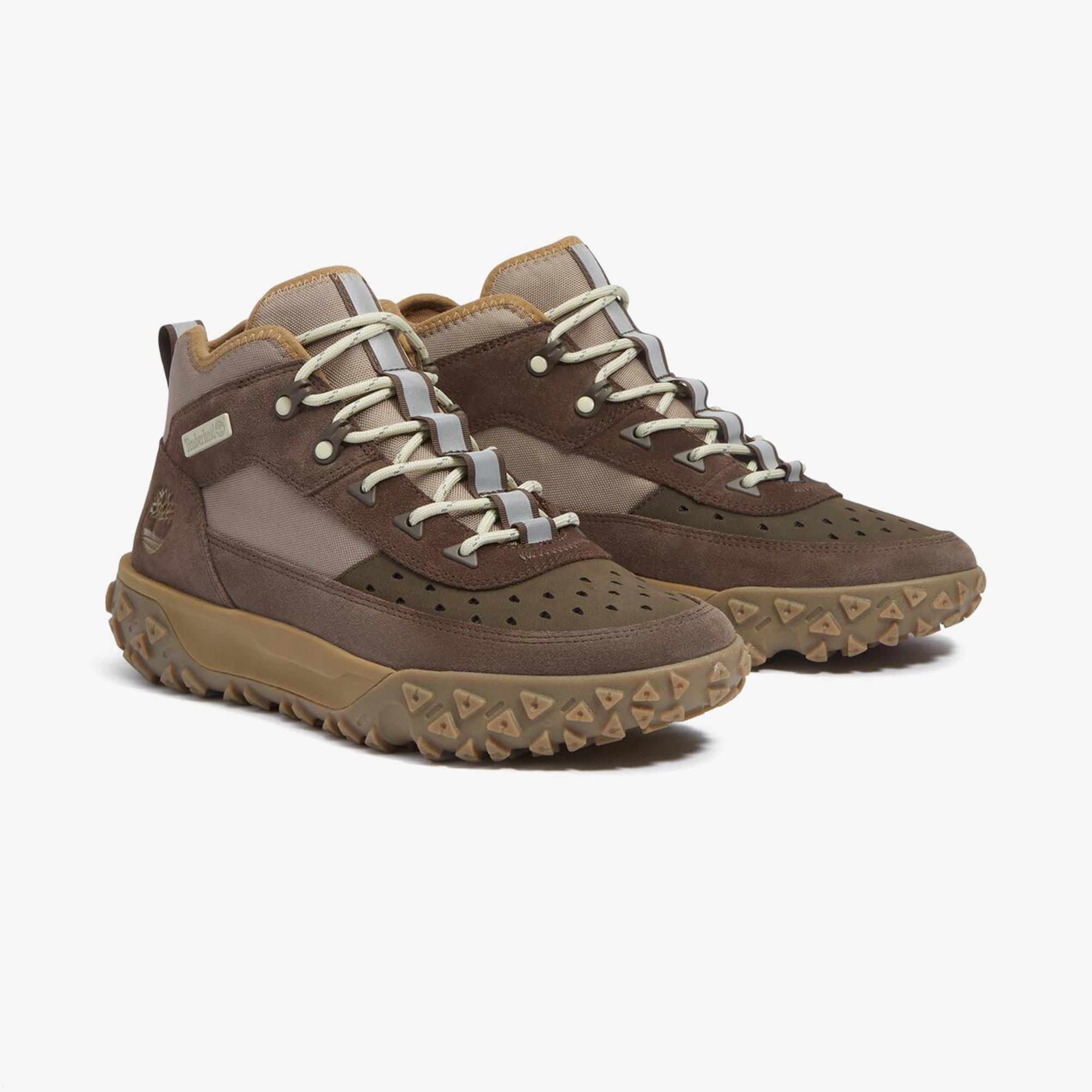 Timberland Green Stride Motion 6 Mid Lace Up Erkek Kahverengi Bot