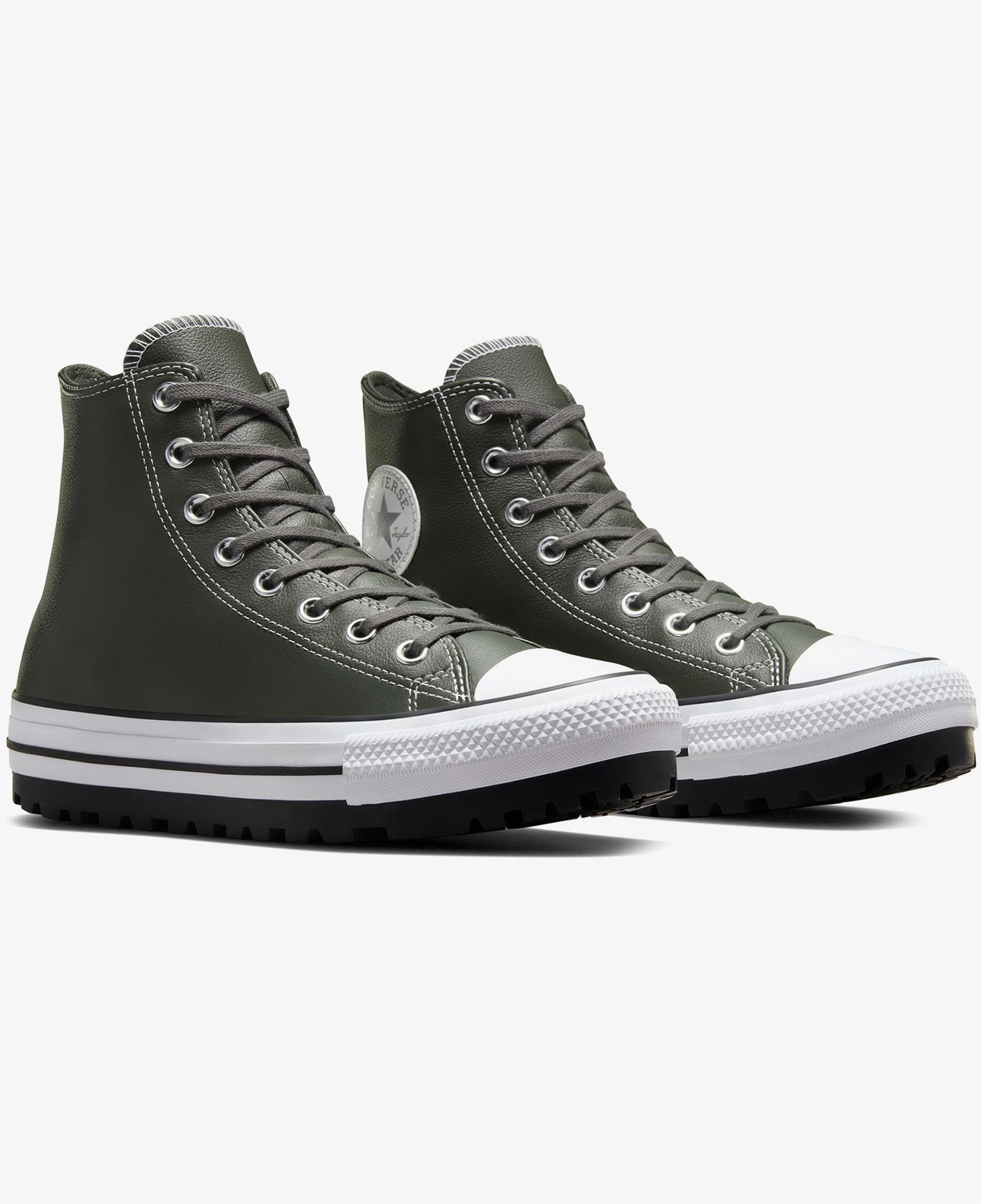 Converse Chuck Taylor All Star City Trek Unisex Yeşil Deri Bot