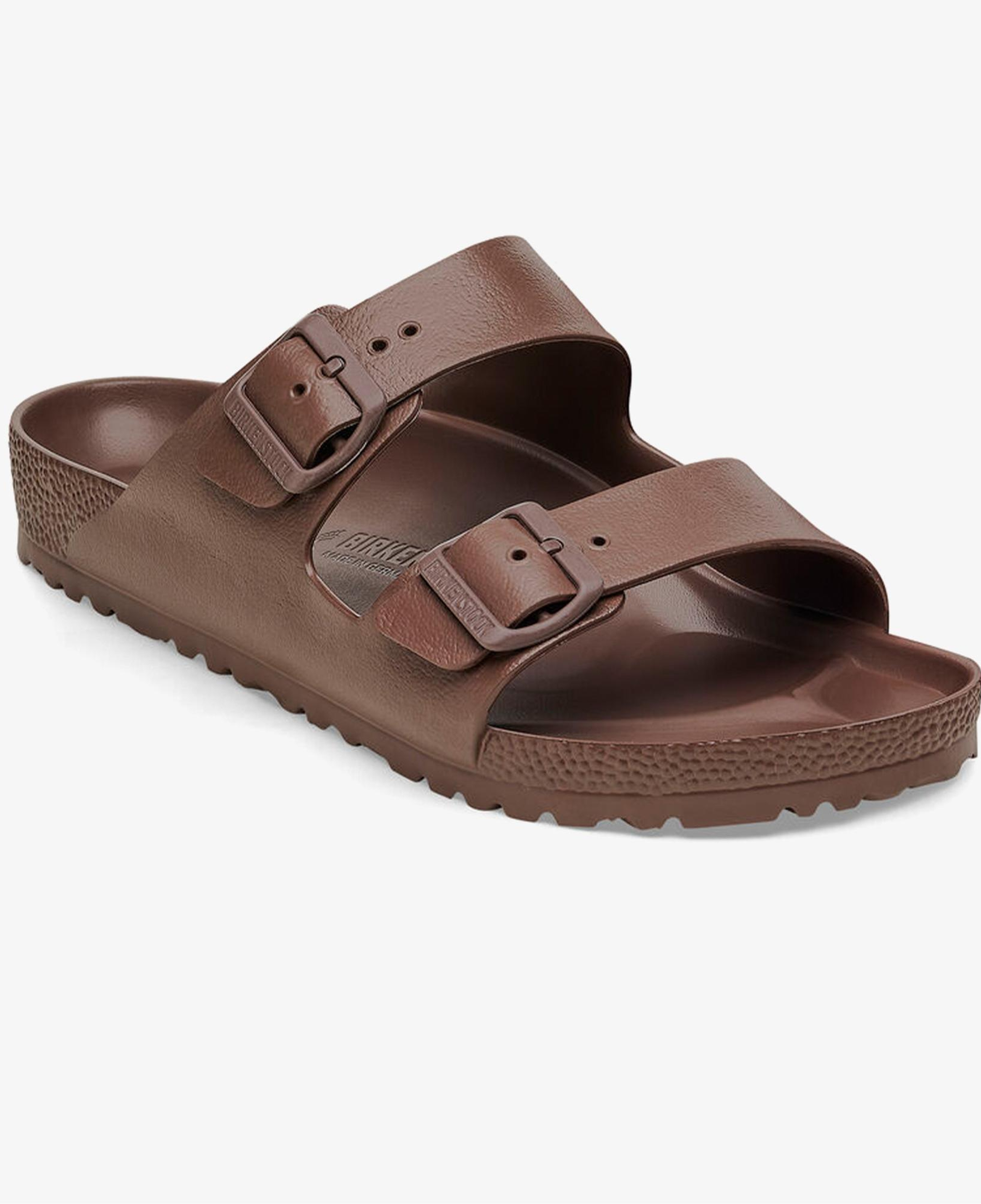 Birkenstock Arizona EVA Çift Bantlı Erkek Kahverengi Terlik