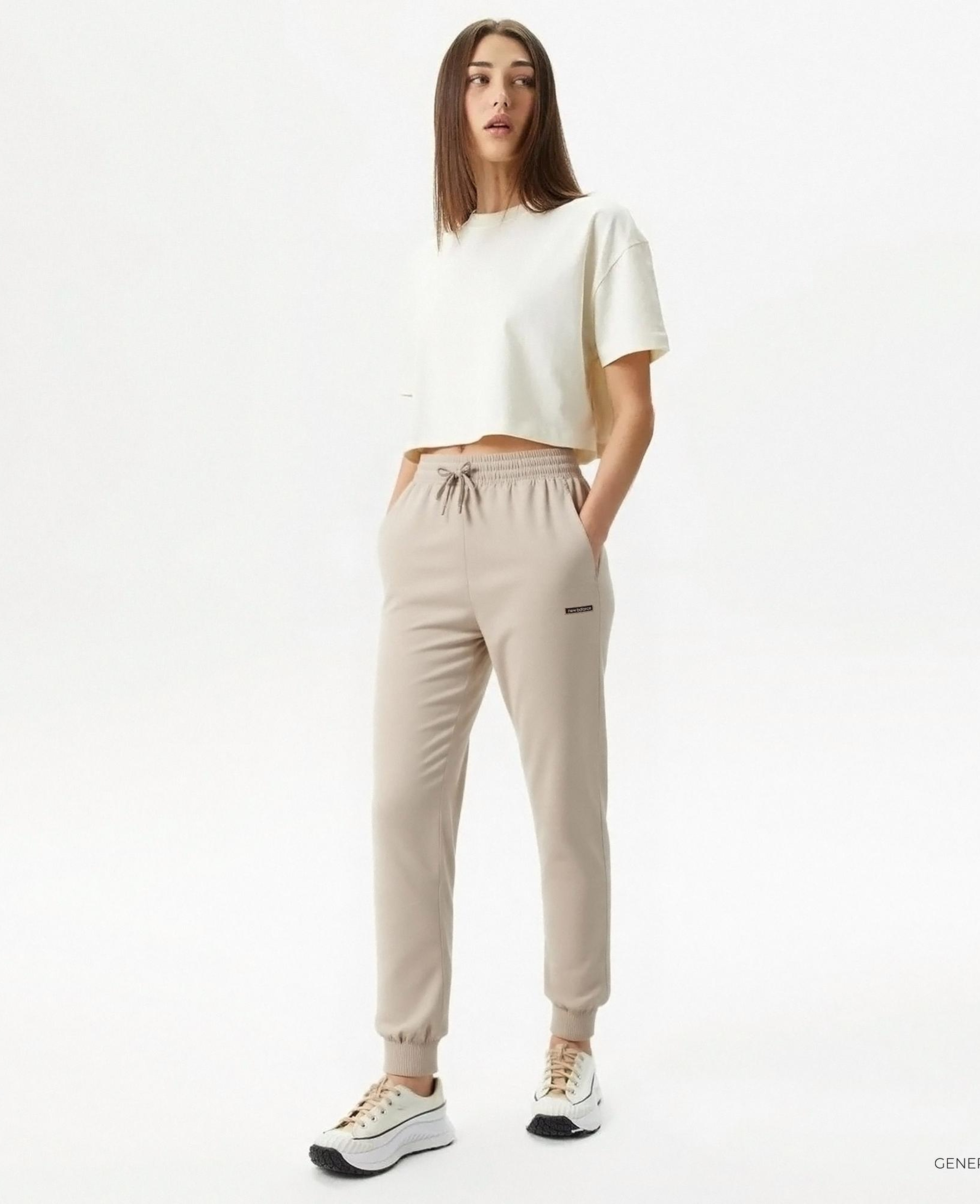 New Balance WNP3406 Kadın Bej Pantolon