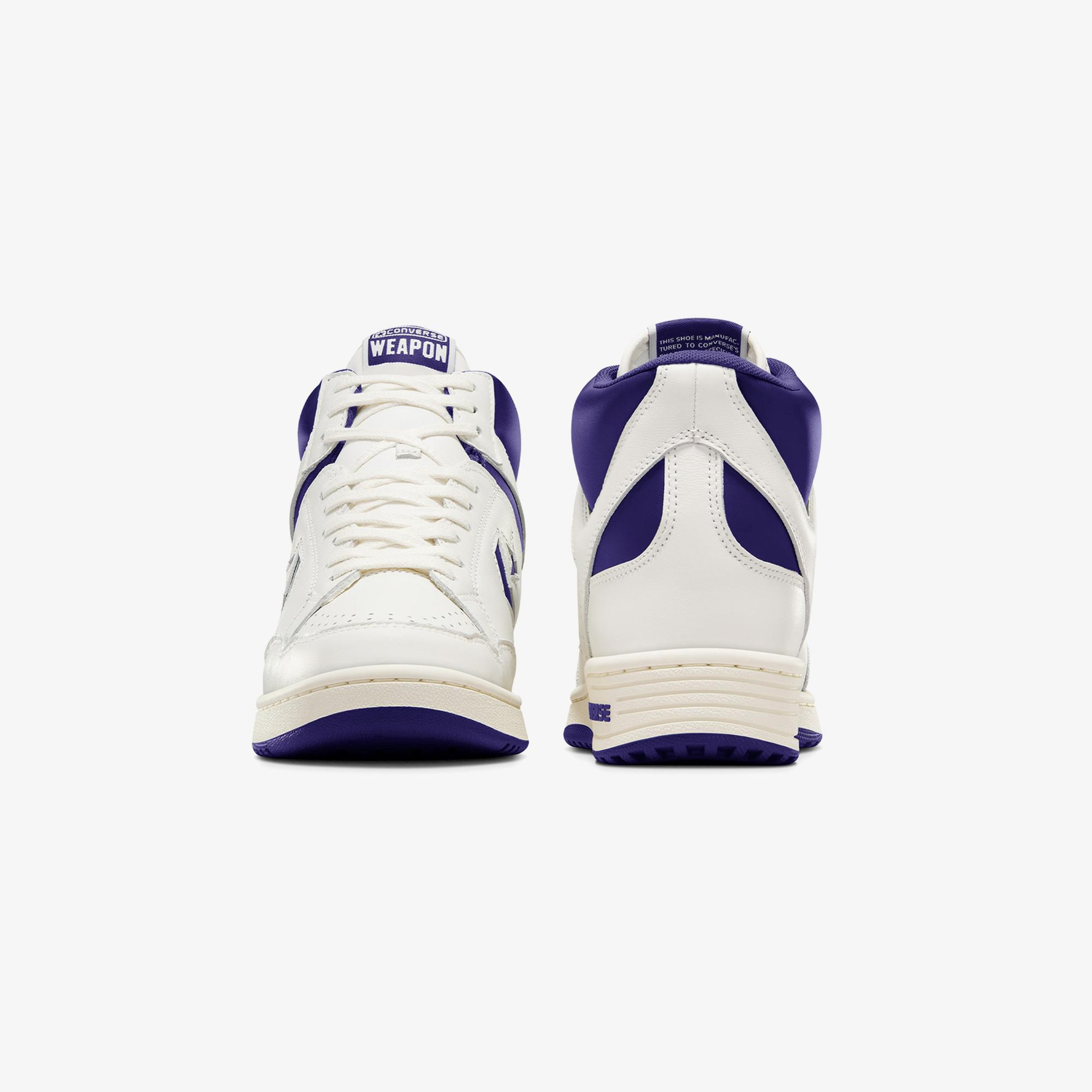 Converse Weapon Unisex Krem Deri Sneaker