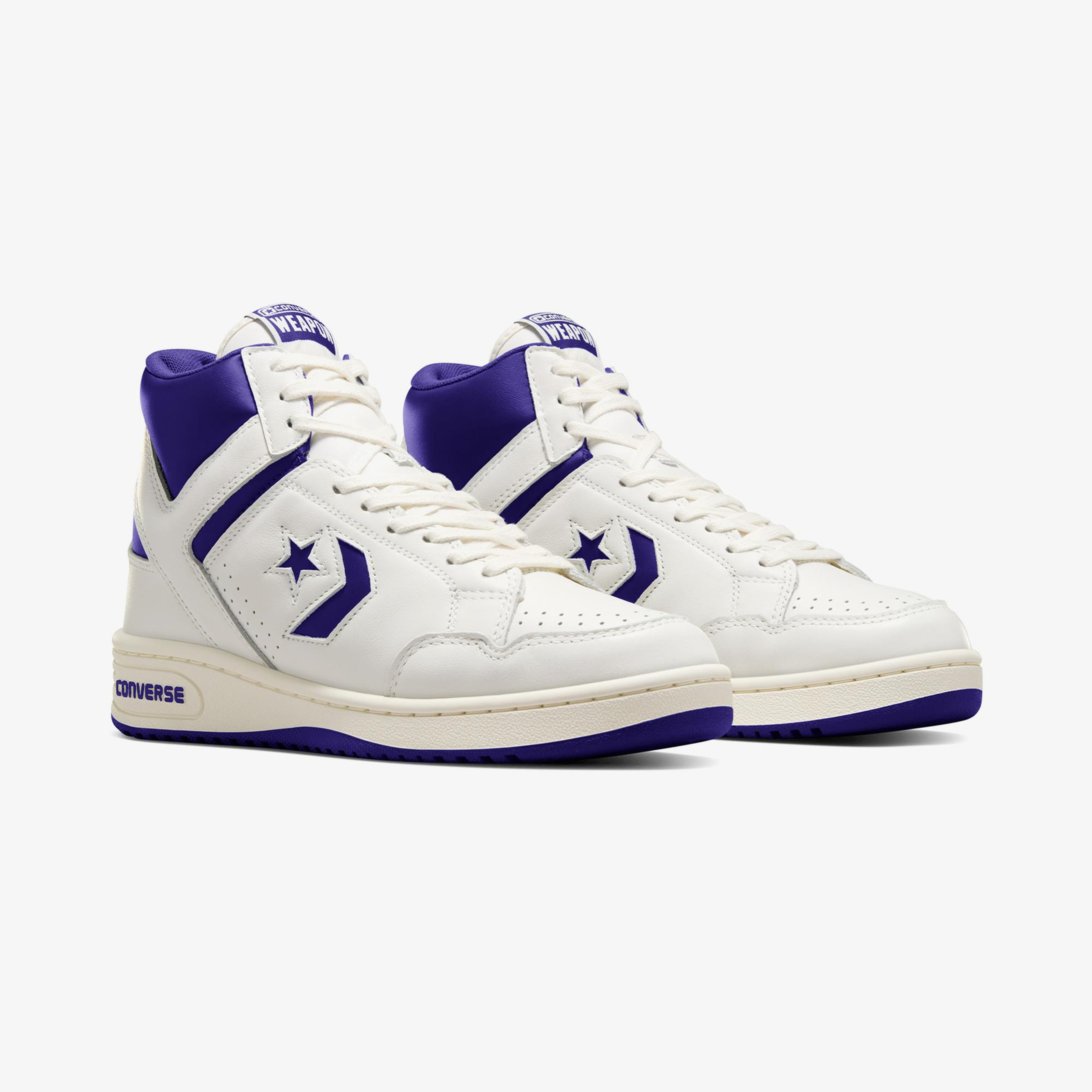 Converse Weapon Unisex Krem Deri Sneaker