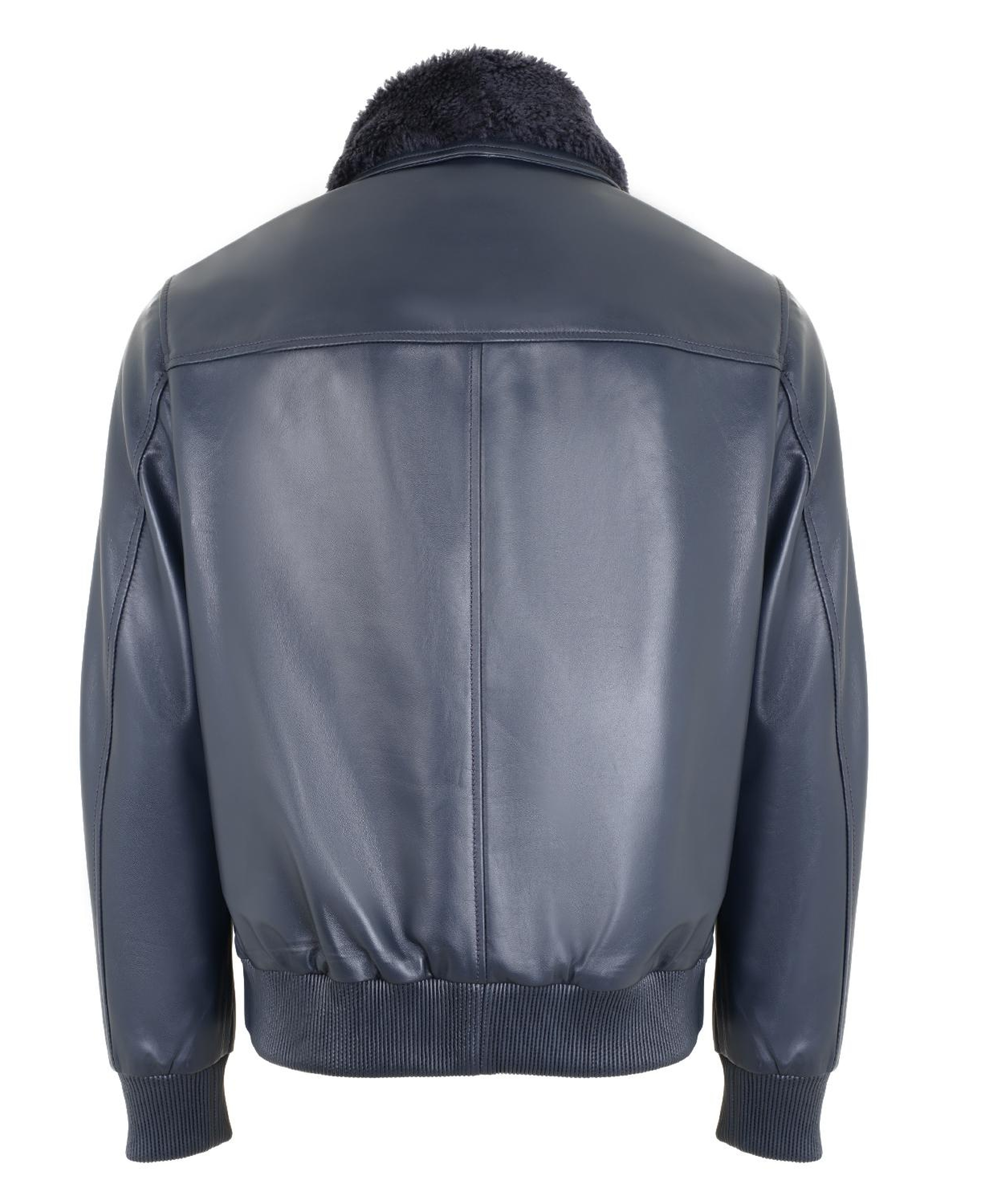 Alijha Gri Erkek Deri Mont