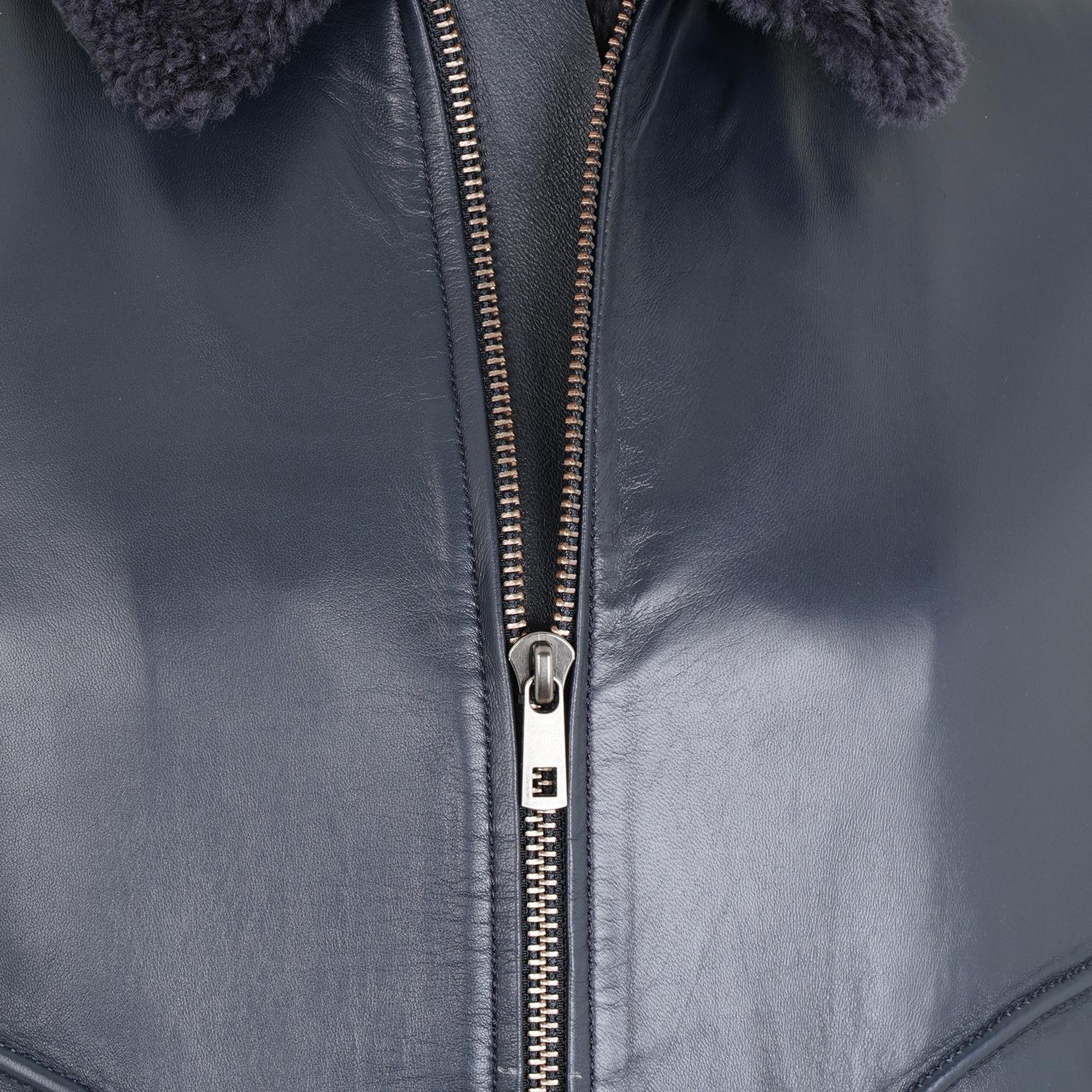 Alijha Gri Erkek Deri Mont