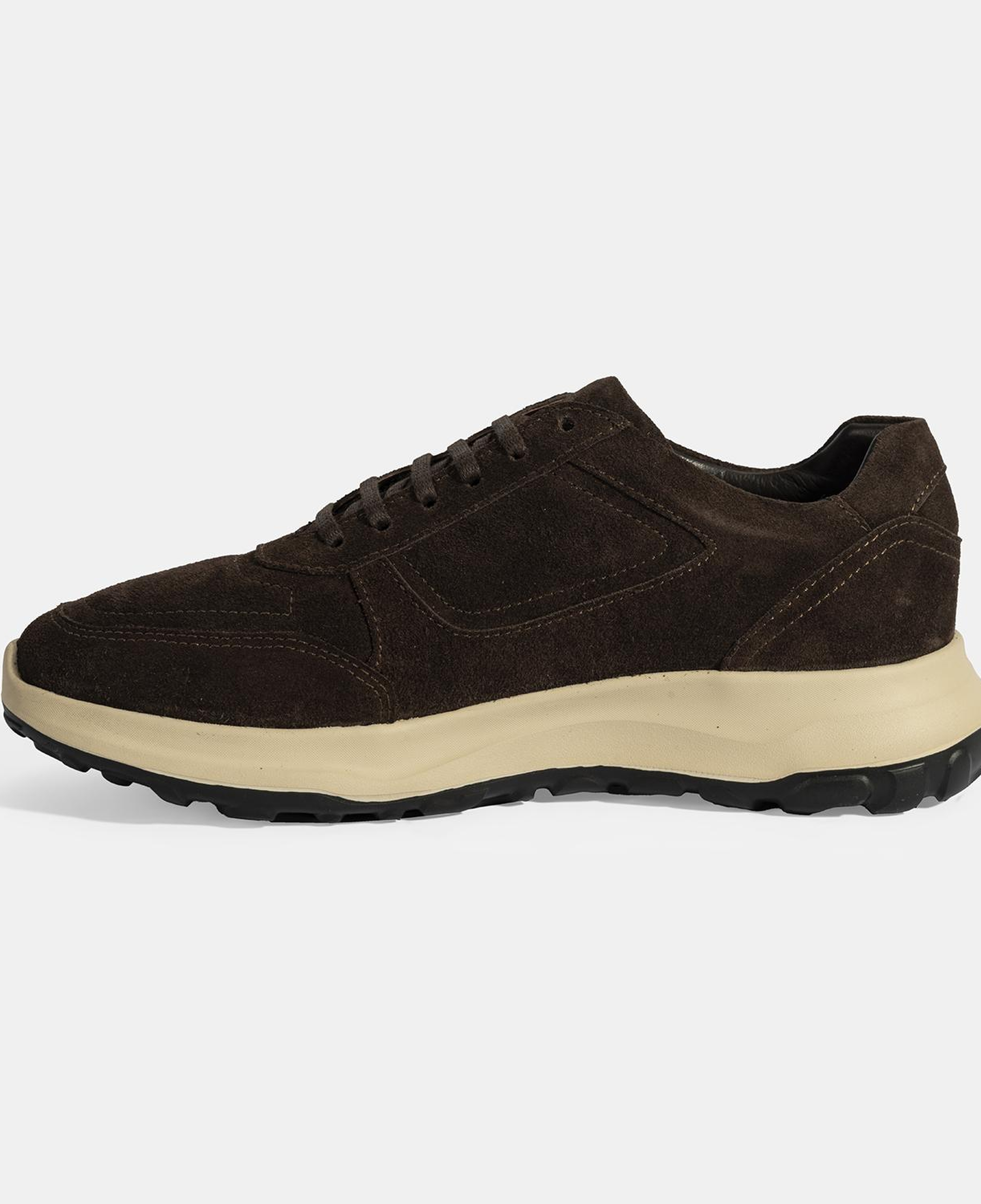 Erkek Kahve Bağcıklı Süet Spor Ayakkabı