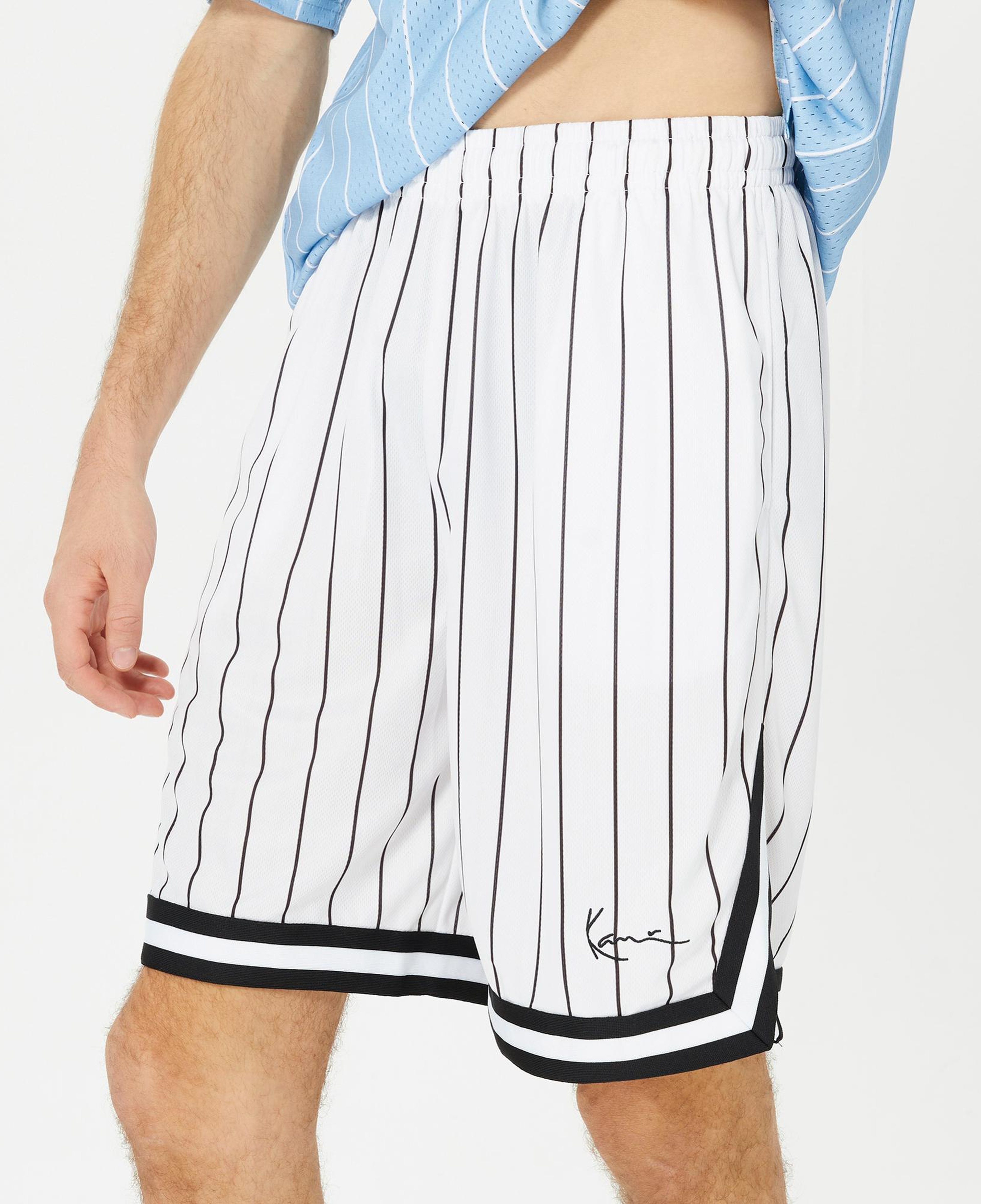 Karl Kani Small Signature Beyaz Erkek Şort