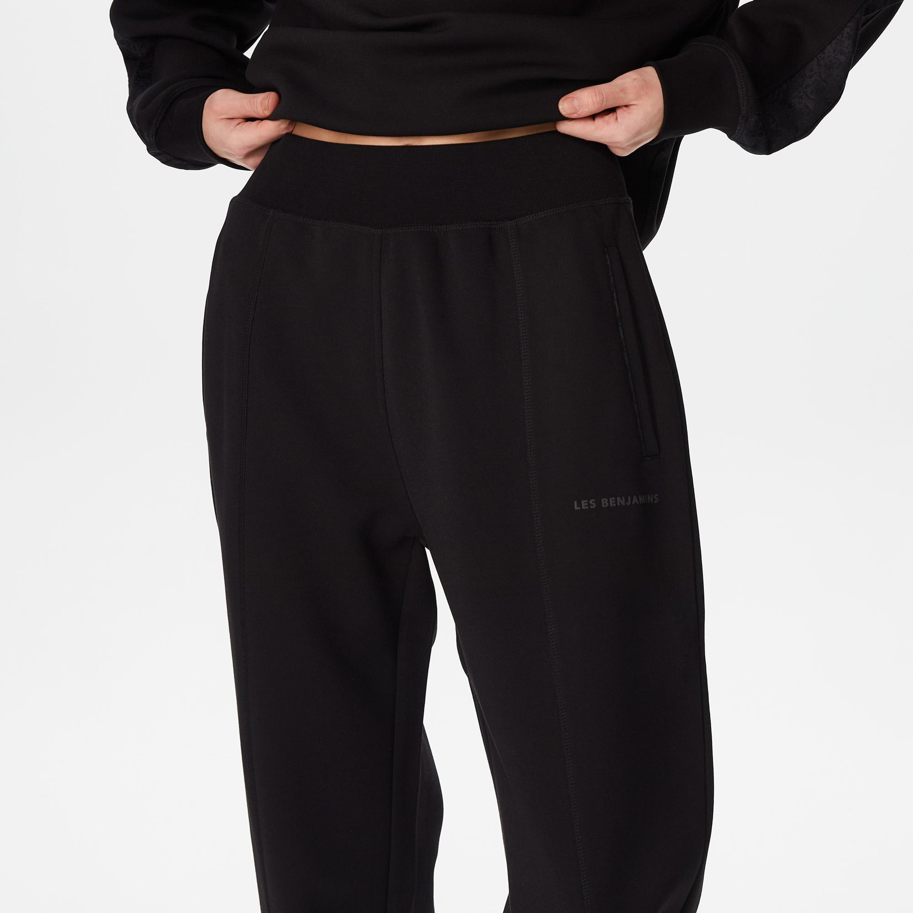 Les Benjamins Classics Kadın Siyah Eşofman Altı