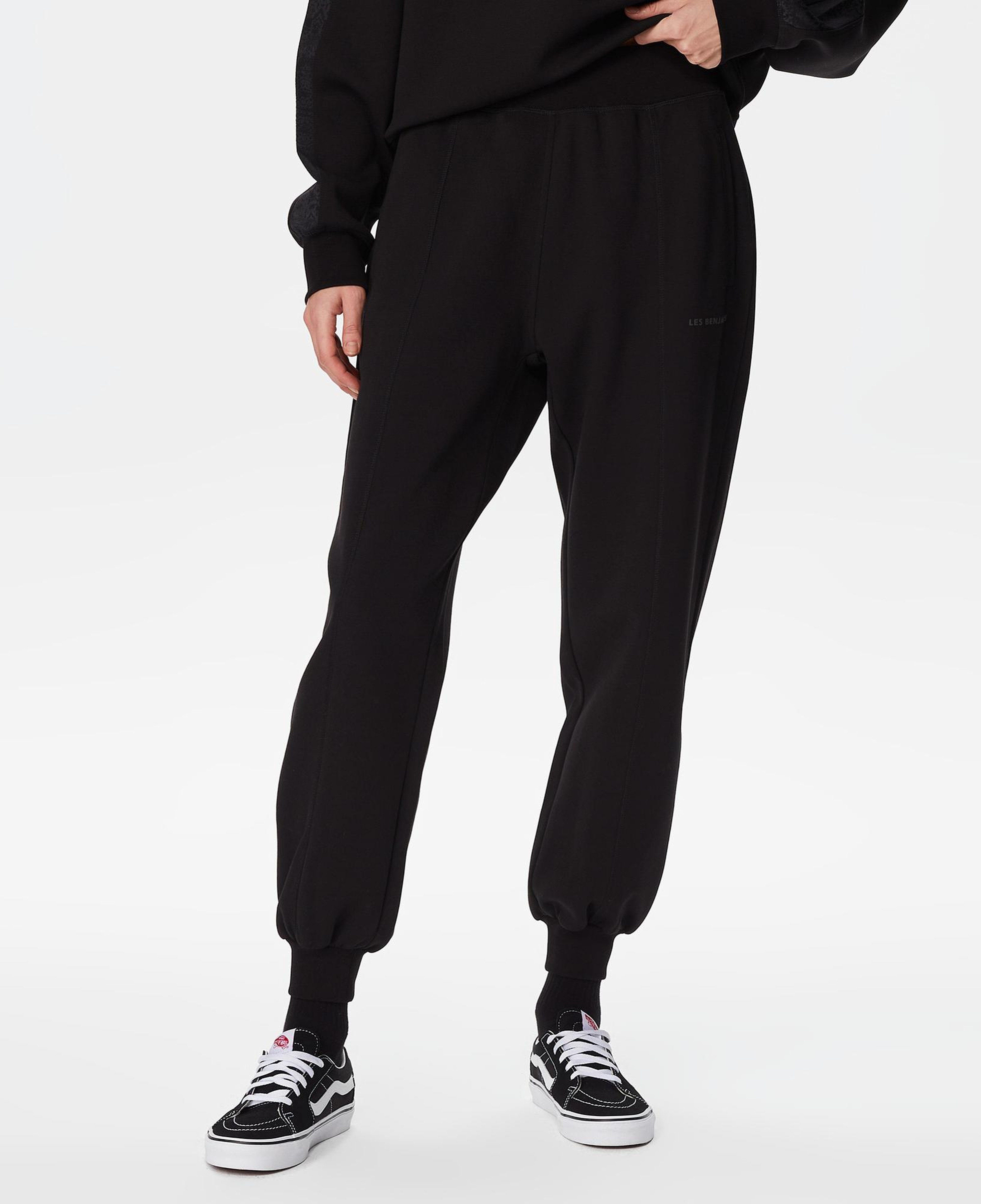 Les Benjamins Classics Kadın Siyah Eşofman Altı