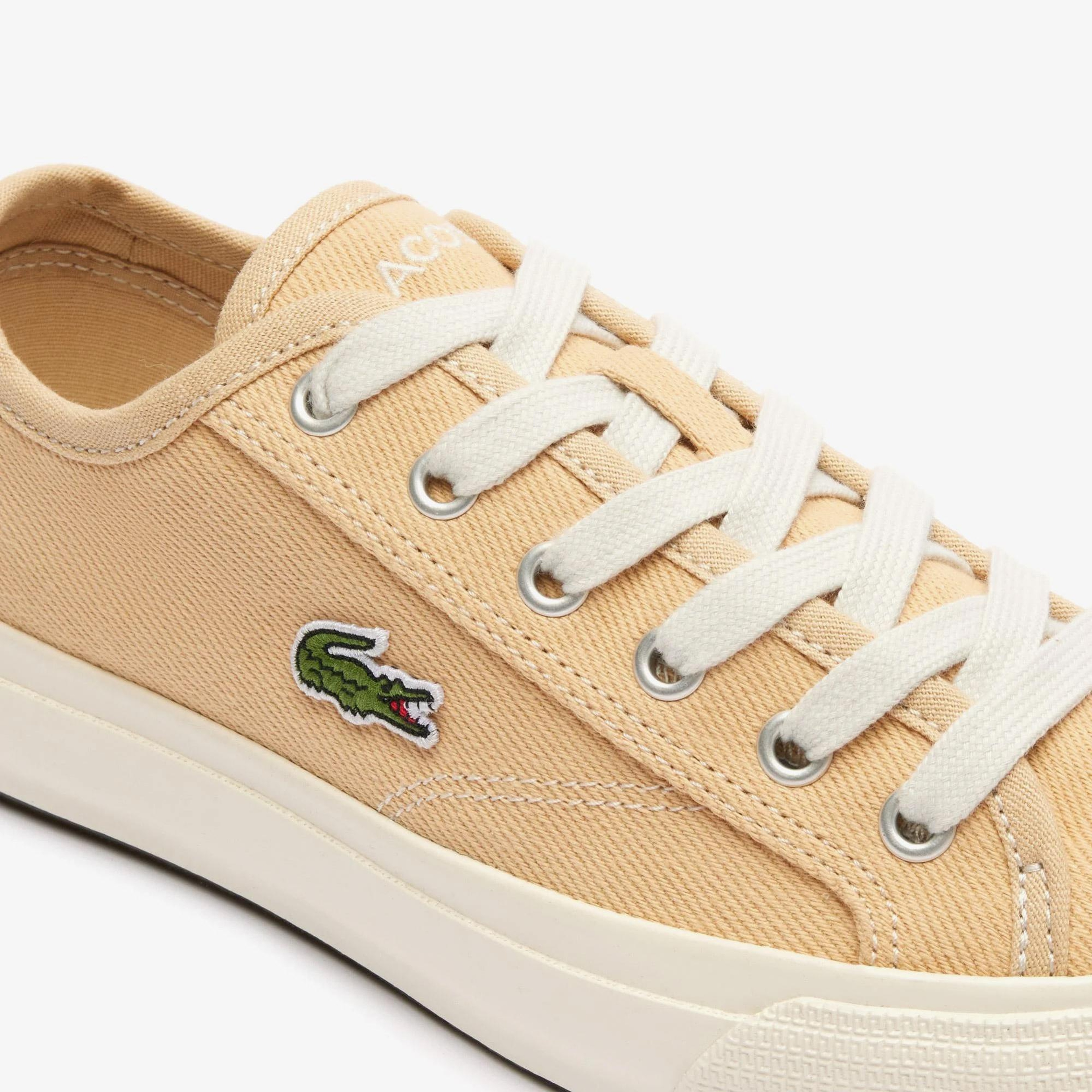 Lacoste Backcourt Kadın Bej Sneaker