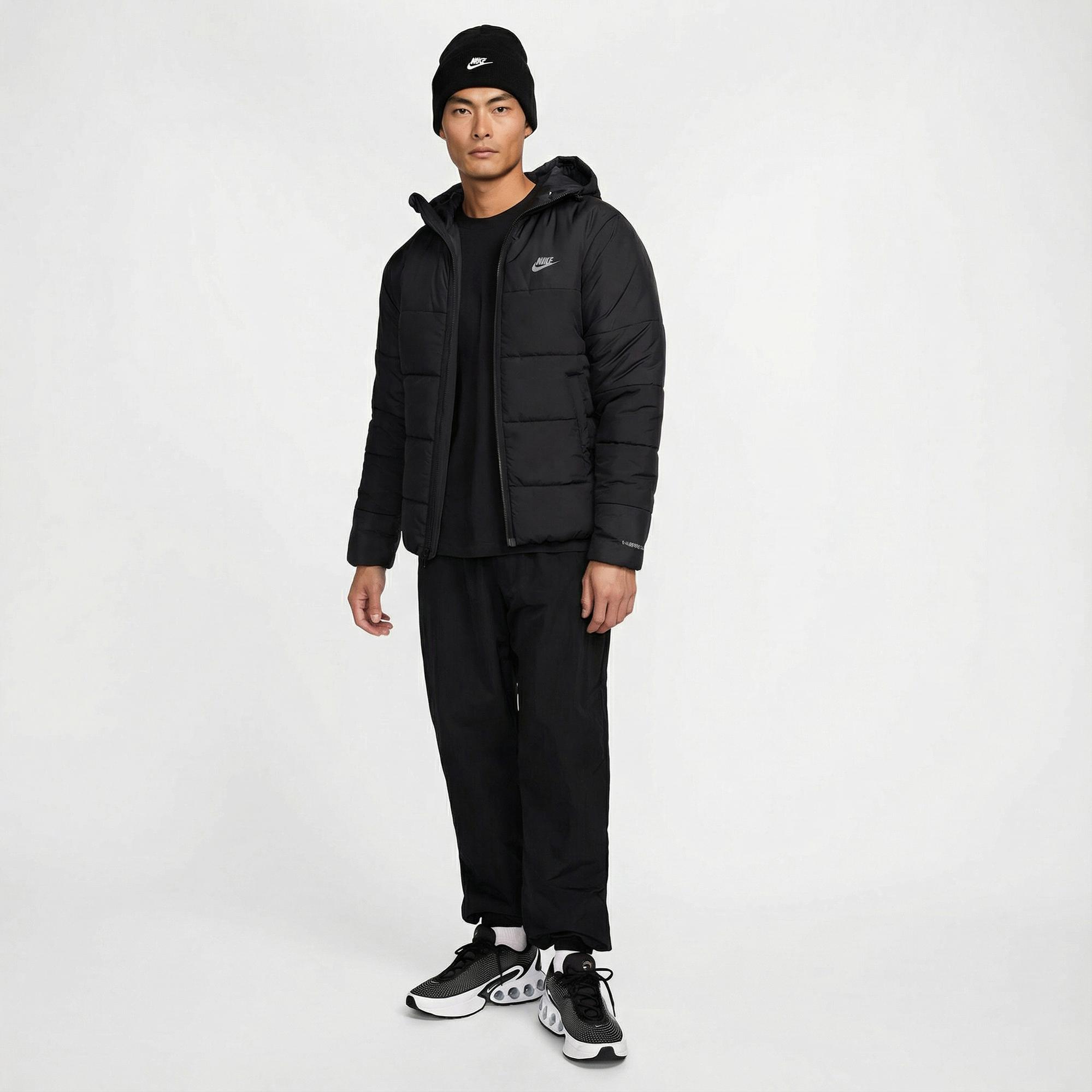 Nike Sportswear Erkek Siyah Mont