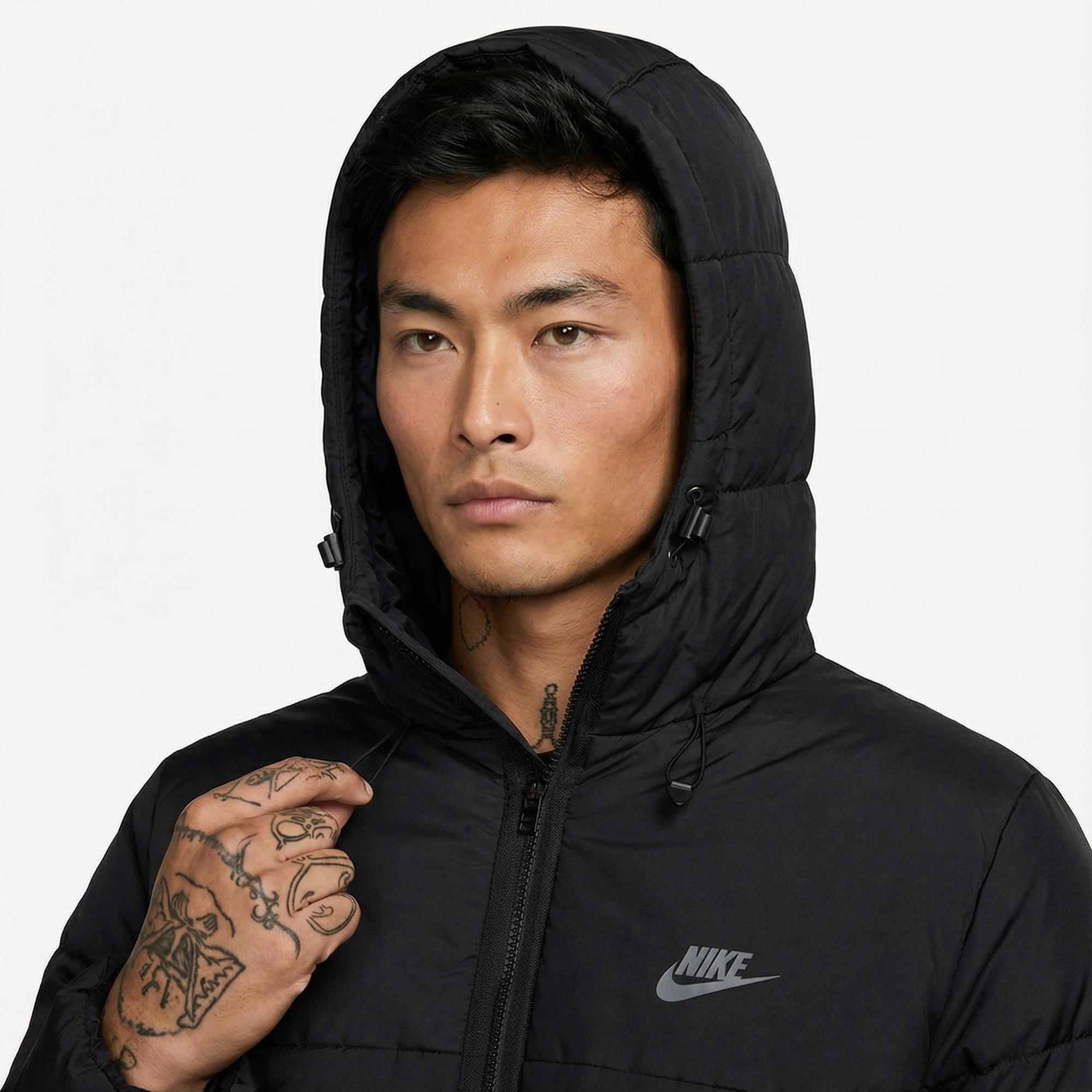 Nike Sportswear Erkek Siyah Mont