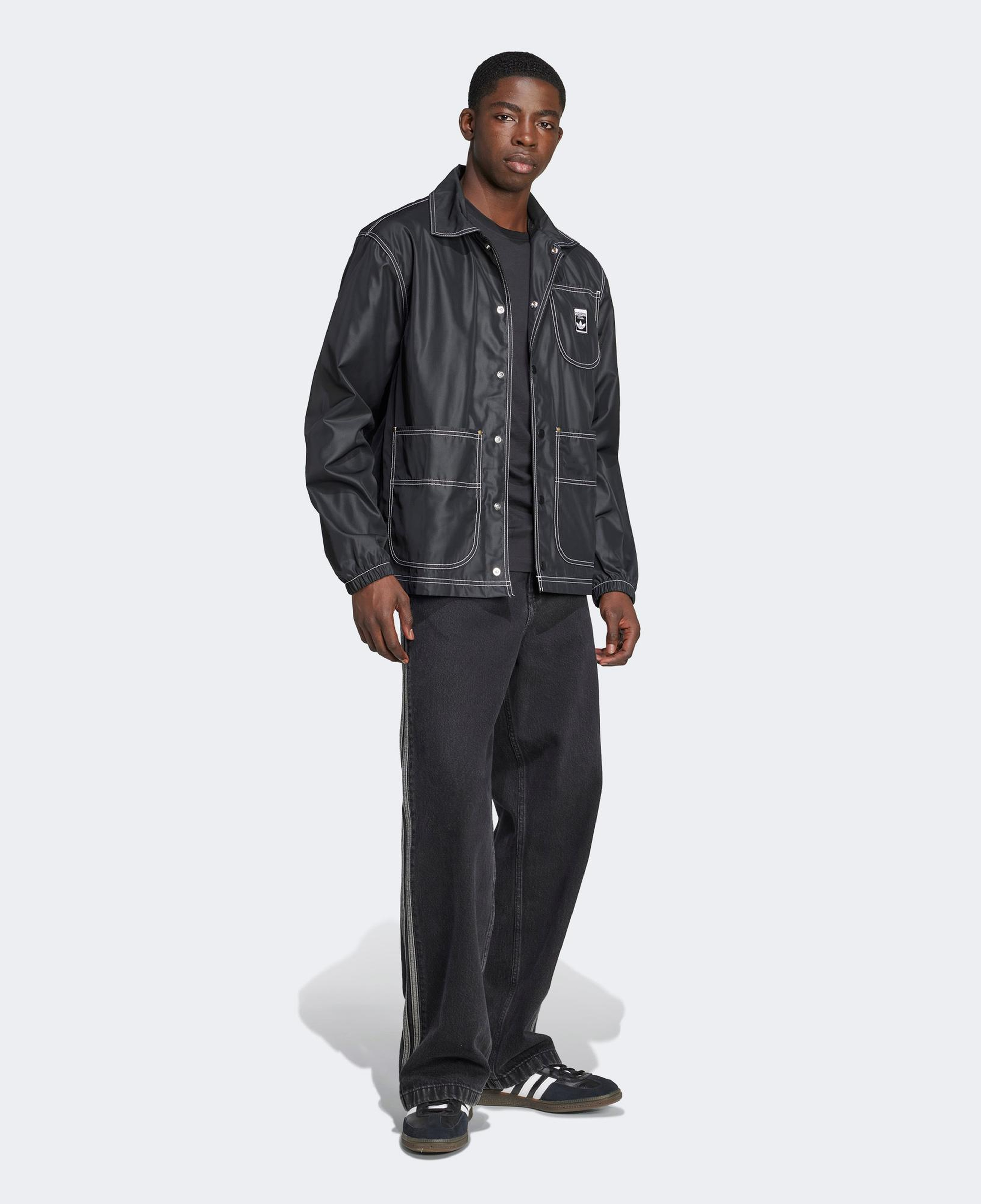 adidas Wabash Regular Erkek Siyah Ceket