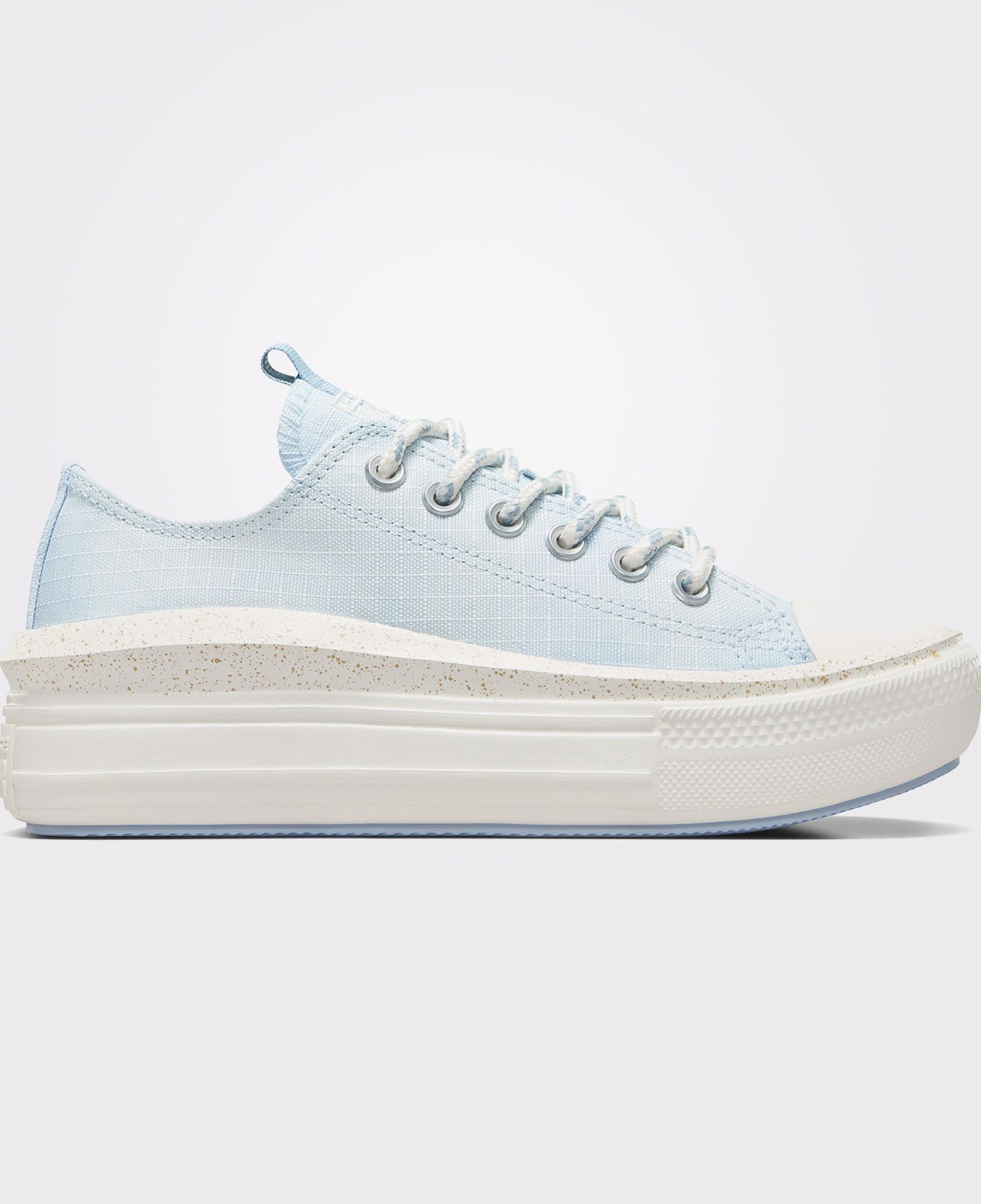 Converse Chuck Taylor All Star Move Kadın Mavi Platform Sneaker