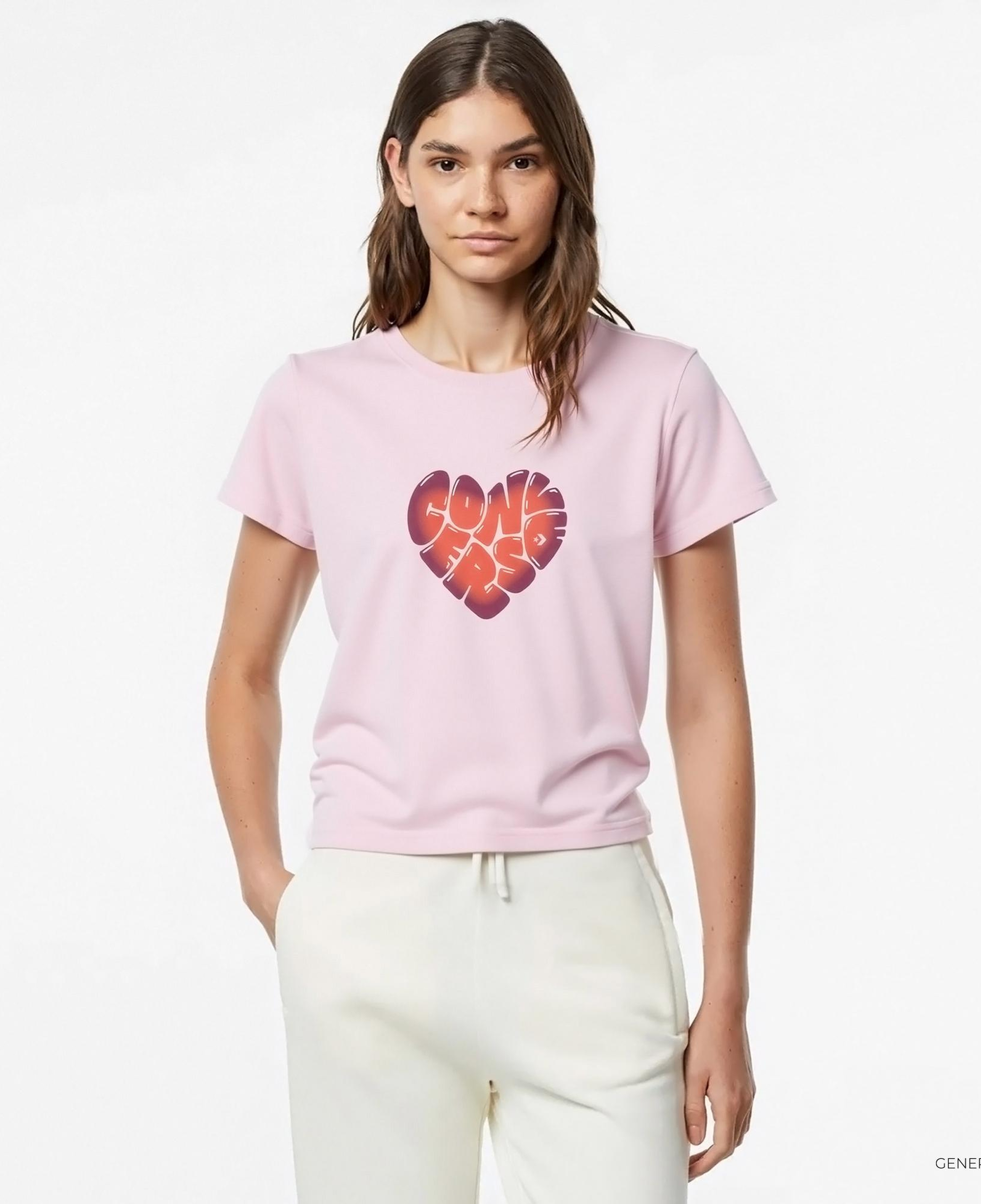 Converse Kadın Pembe T-Shirt