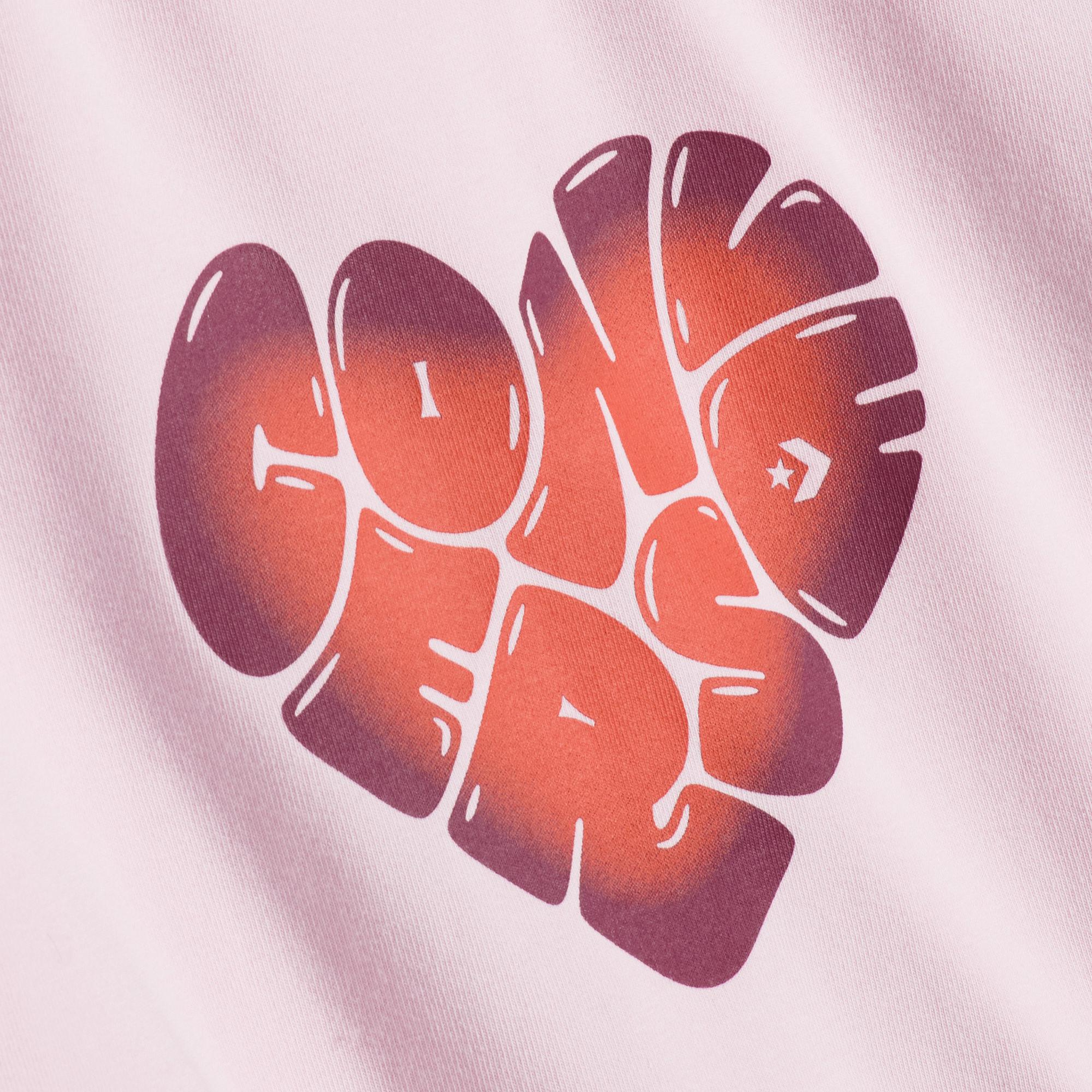 Converse Kadın Pembe T-Shirt