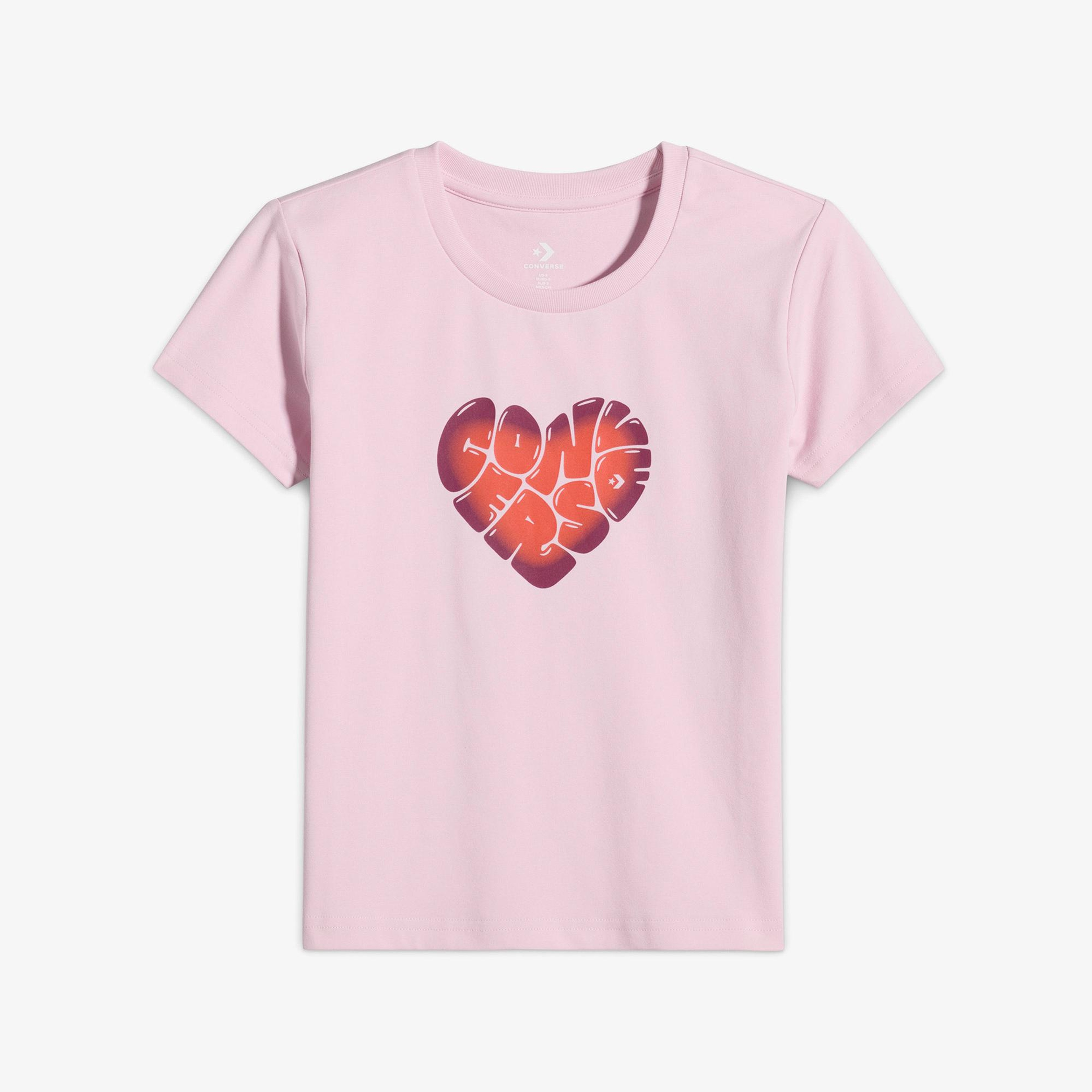 Converse Kadın Pembe T-Shirt