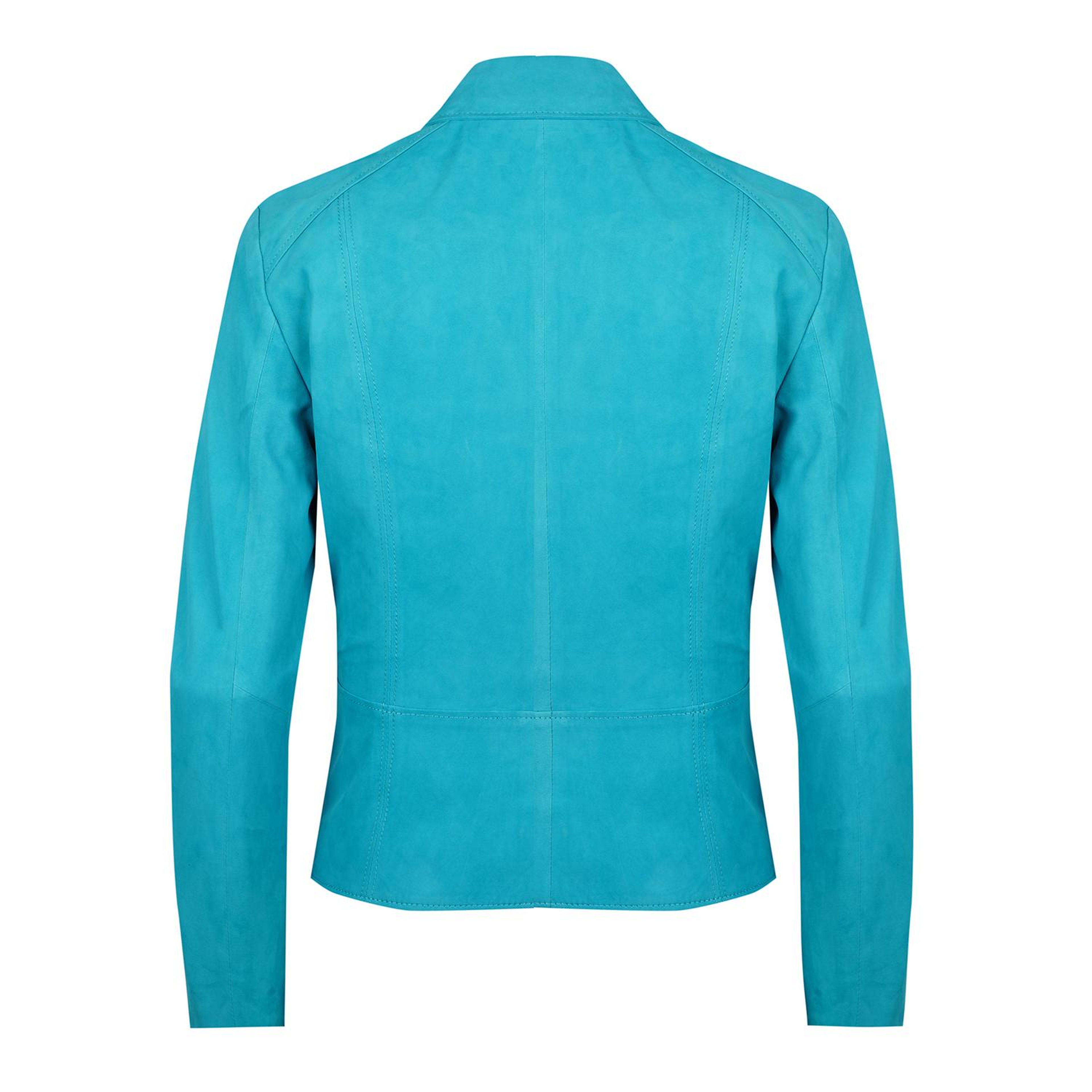 Juliette Mavi Kadın Süet Deri Ceket