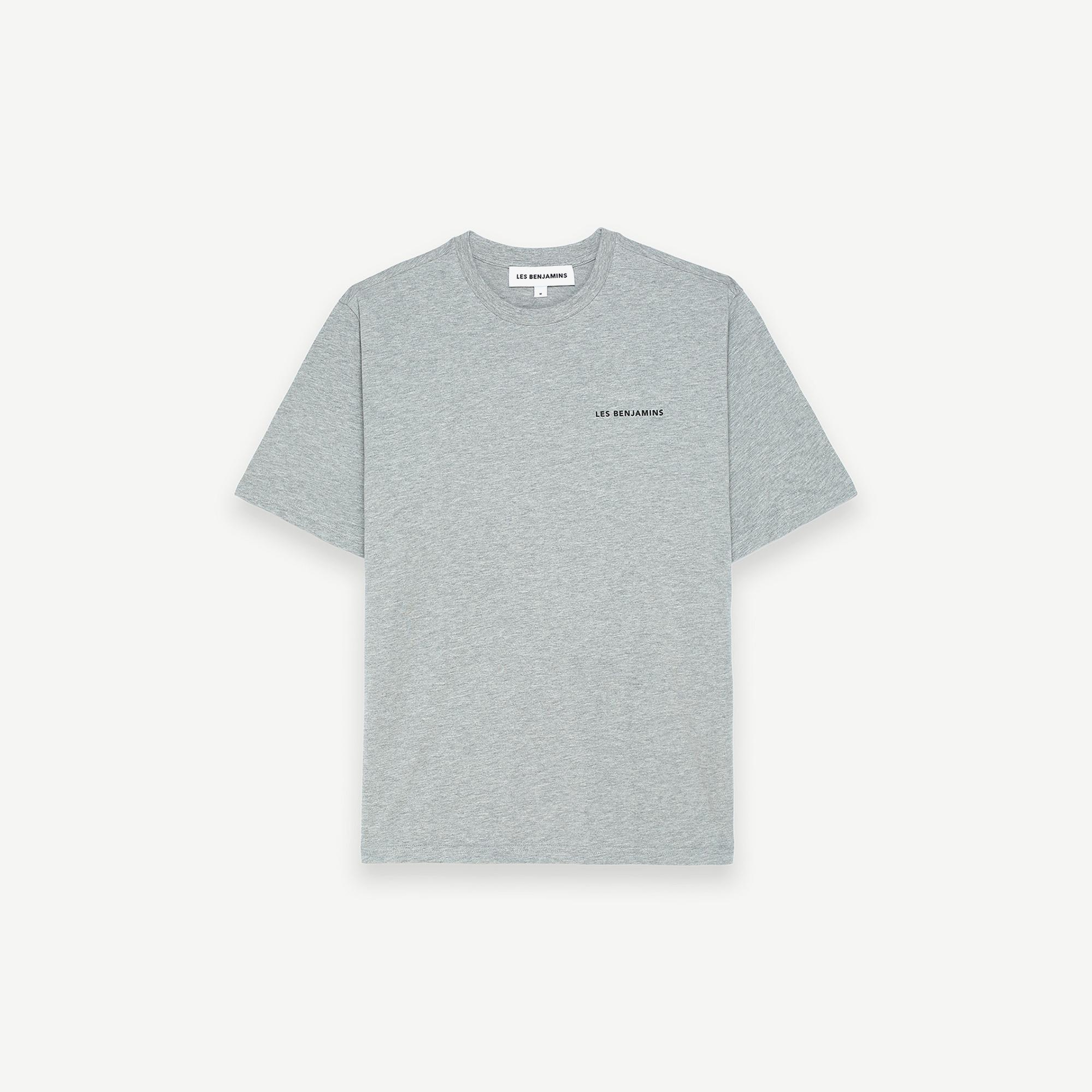 Les Benjamins Erkek Gri T-Shirt