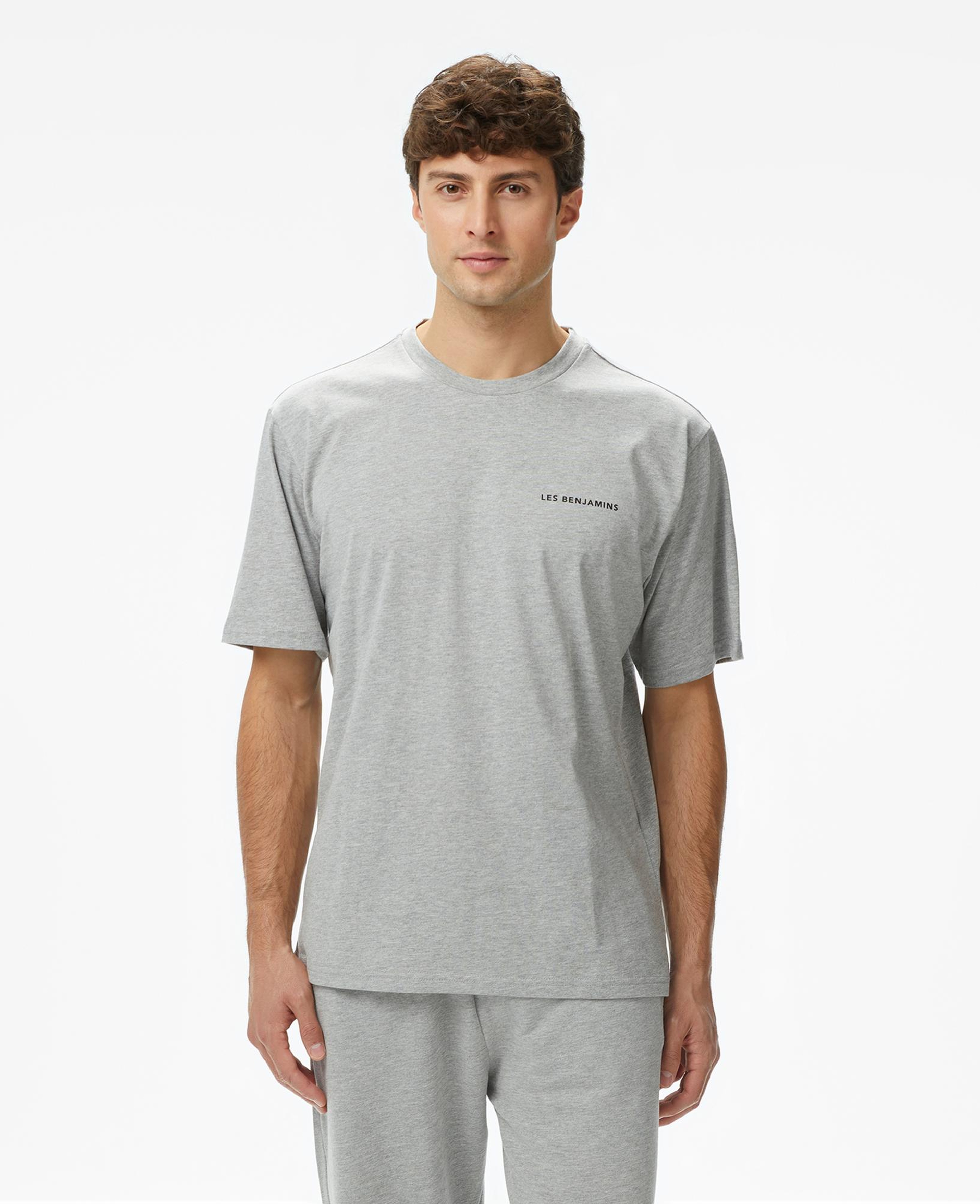 Les Benjamins Erkek Gri T-Shirt