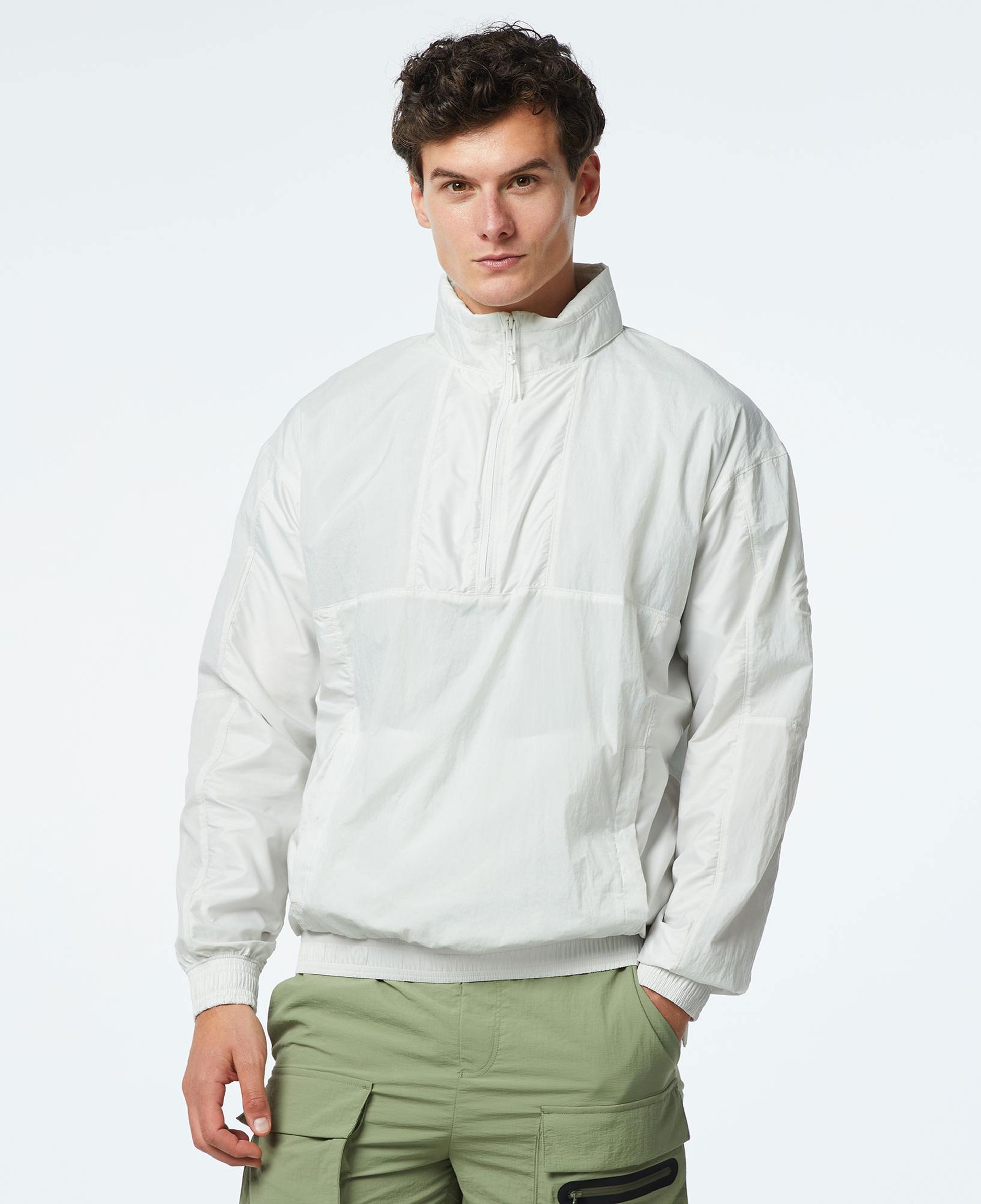 Under Armour Curry Woven Erkek Beyaz Ceket