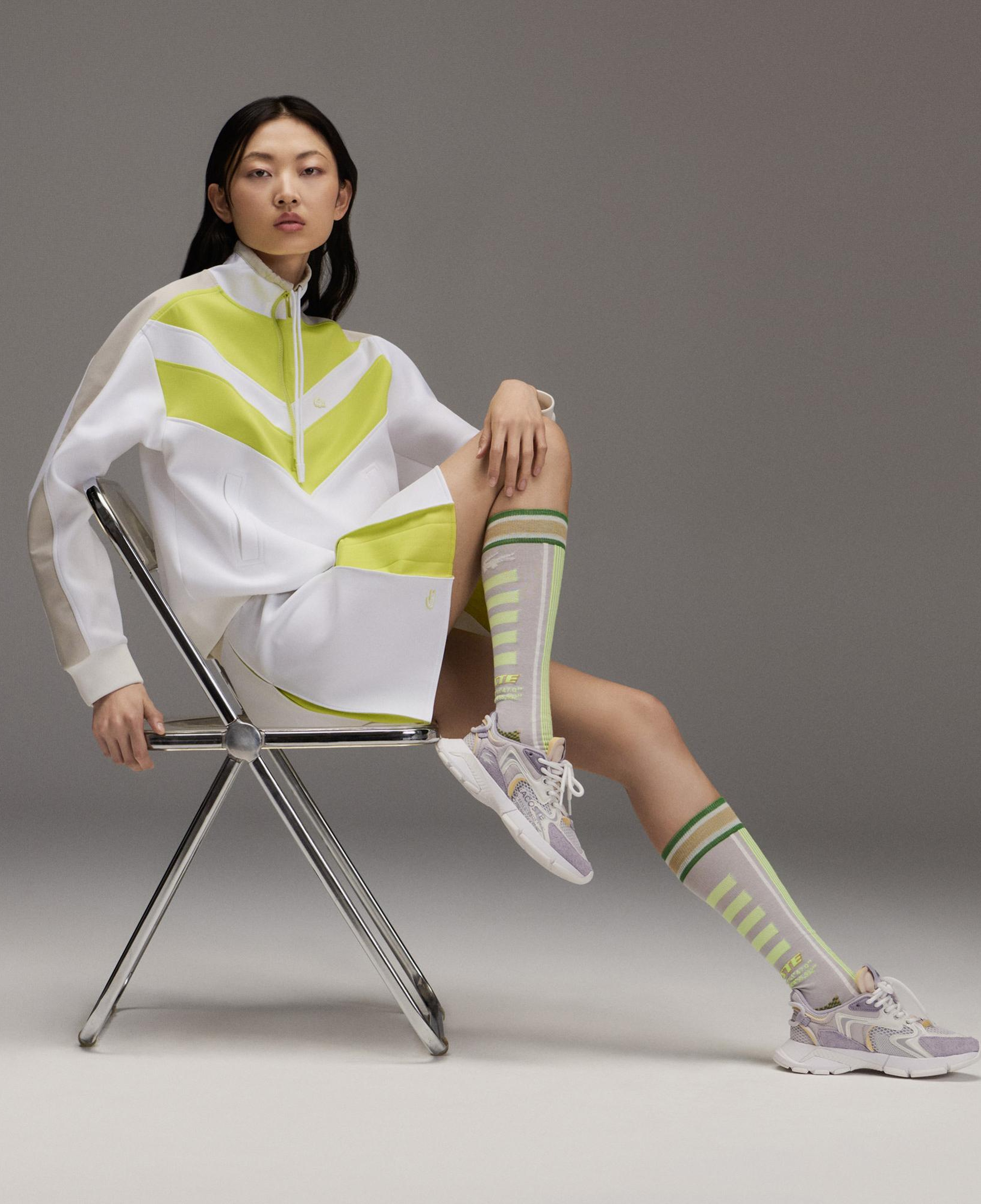 Lacoste L003 Neo Kadın Mor Sneaker