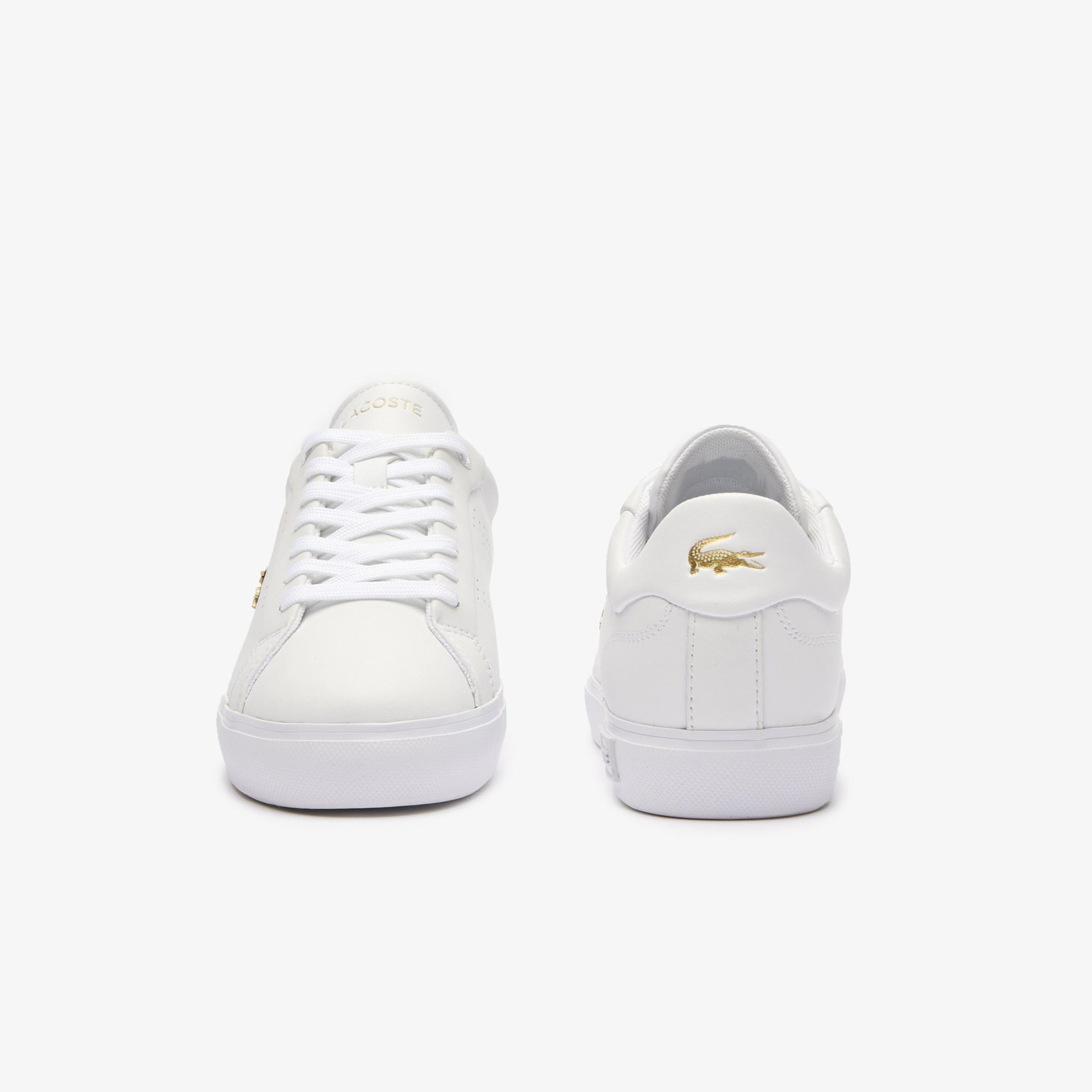 Lacoste Powercourt 2.0 Kadın Beyaz Sneaker