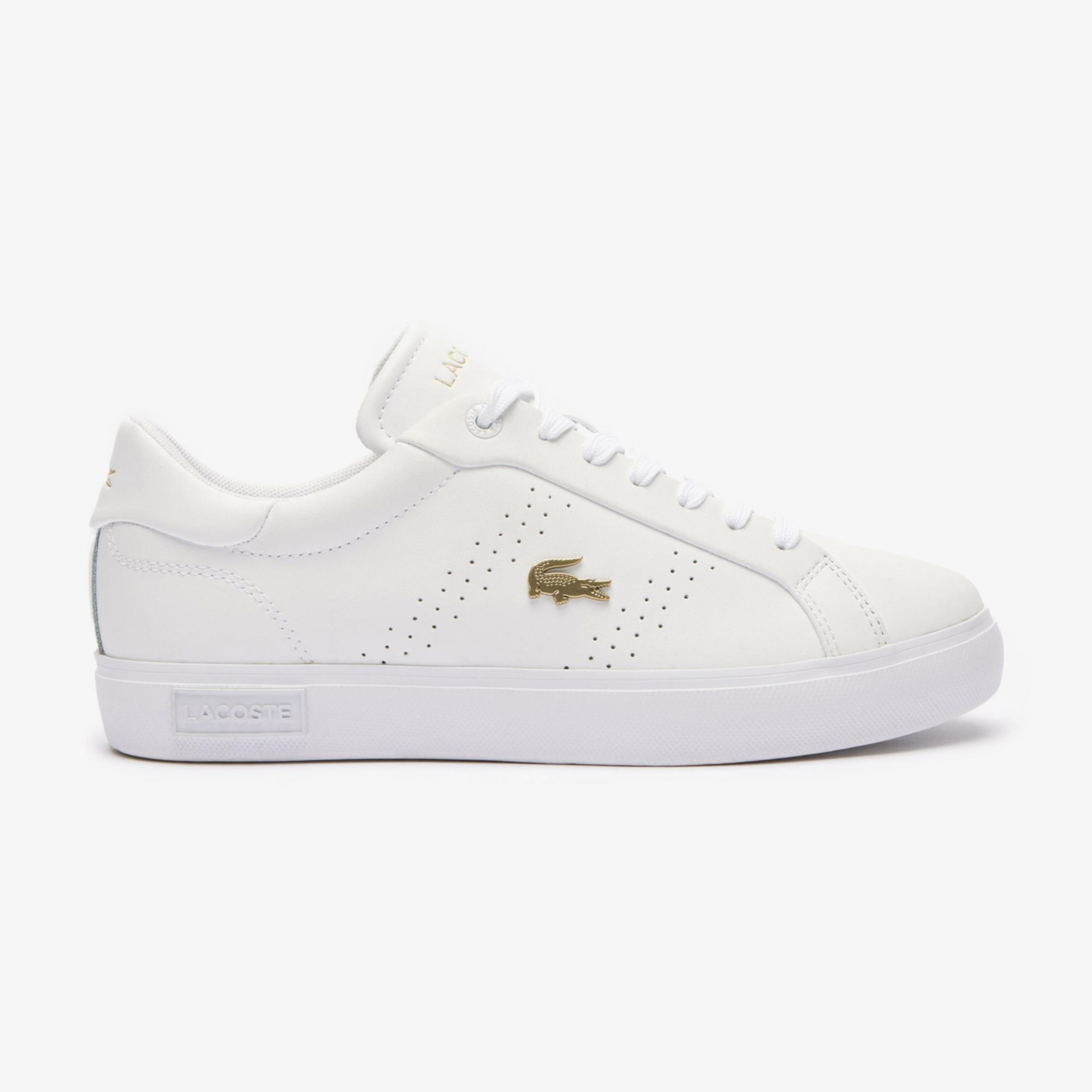 Lacoste Powercourt 2.0 Kadın Beyaz Sneaker
