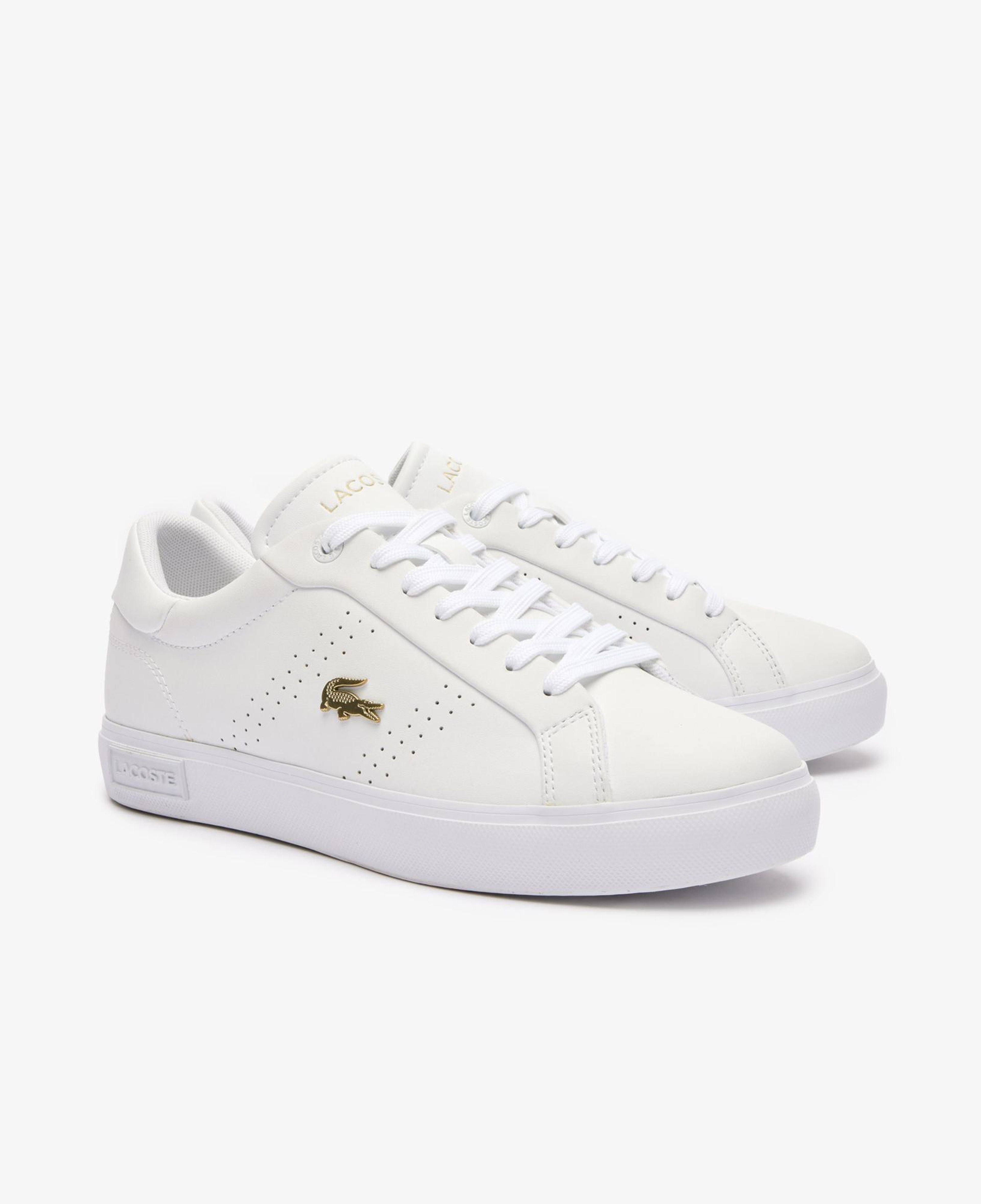 Lacoste Powercourt 2.0 Kadın Beyaz Sneaker