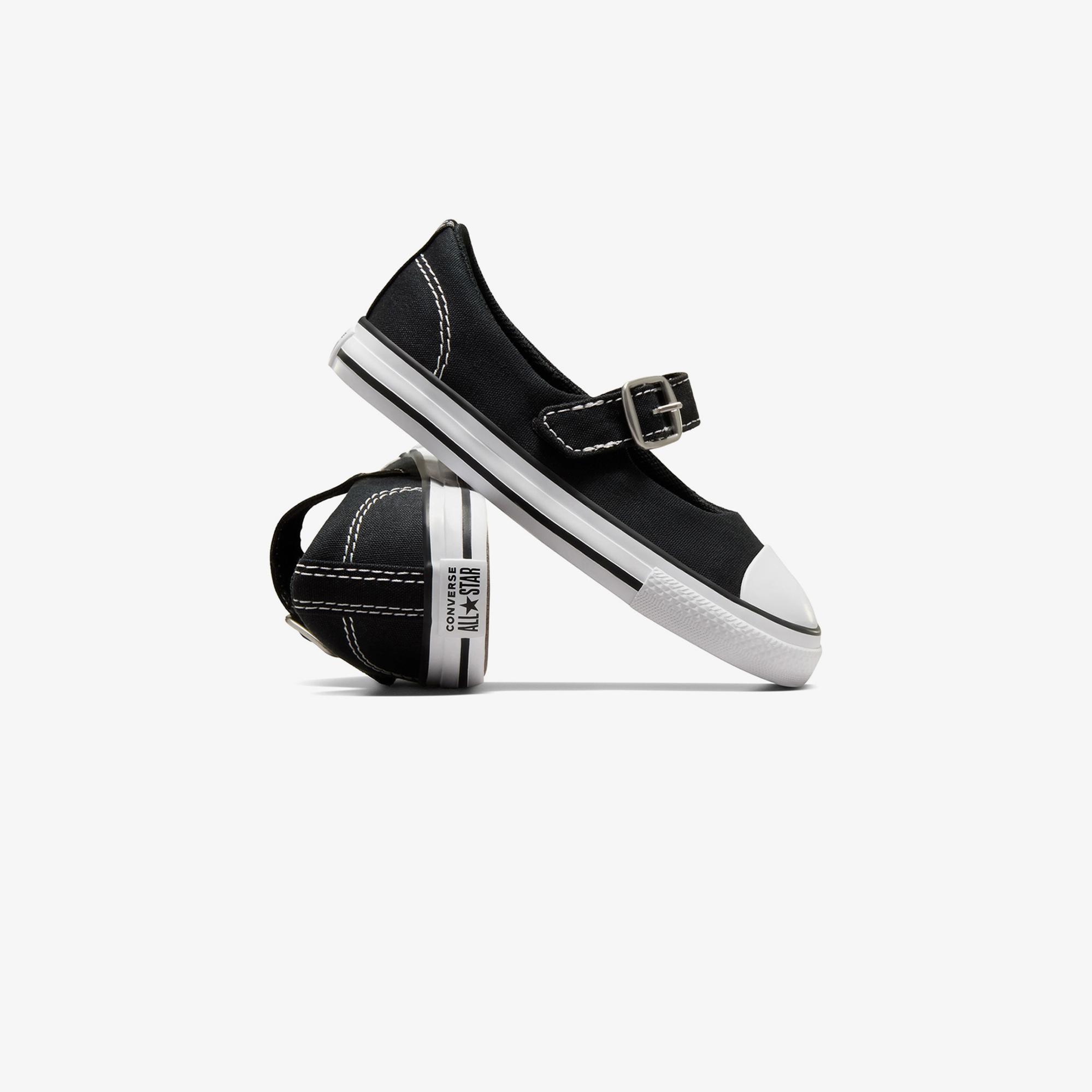 Converse Chuck Taylor All Star Dainty Mary Jane Çocuk Siyah Babet