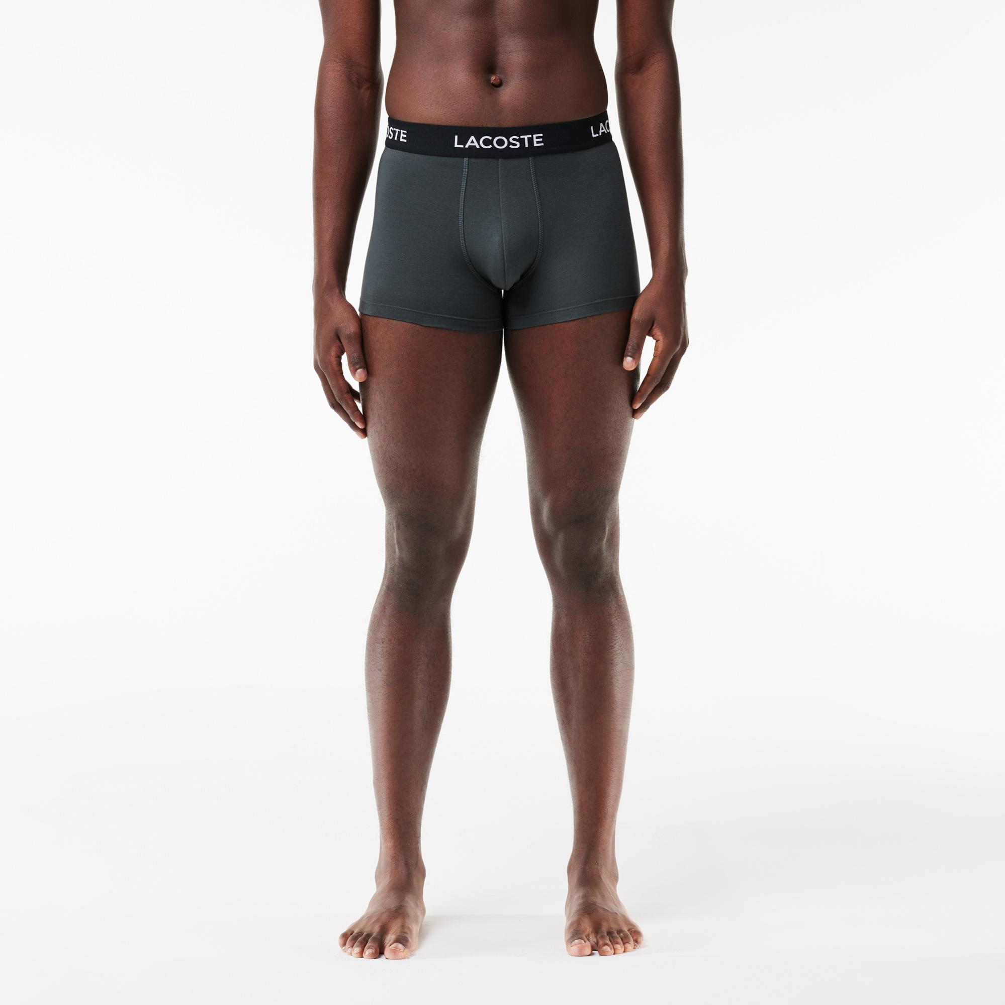 Lacoste Core Erkek 5'li Koyu Gri Boxer