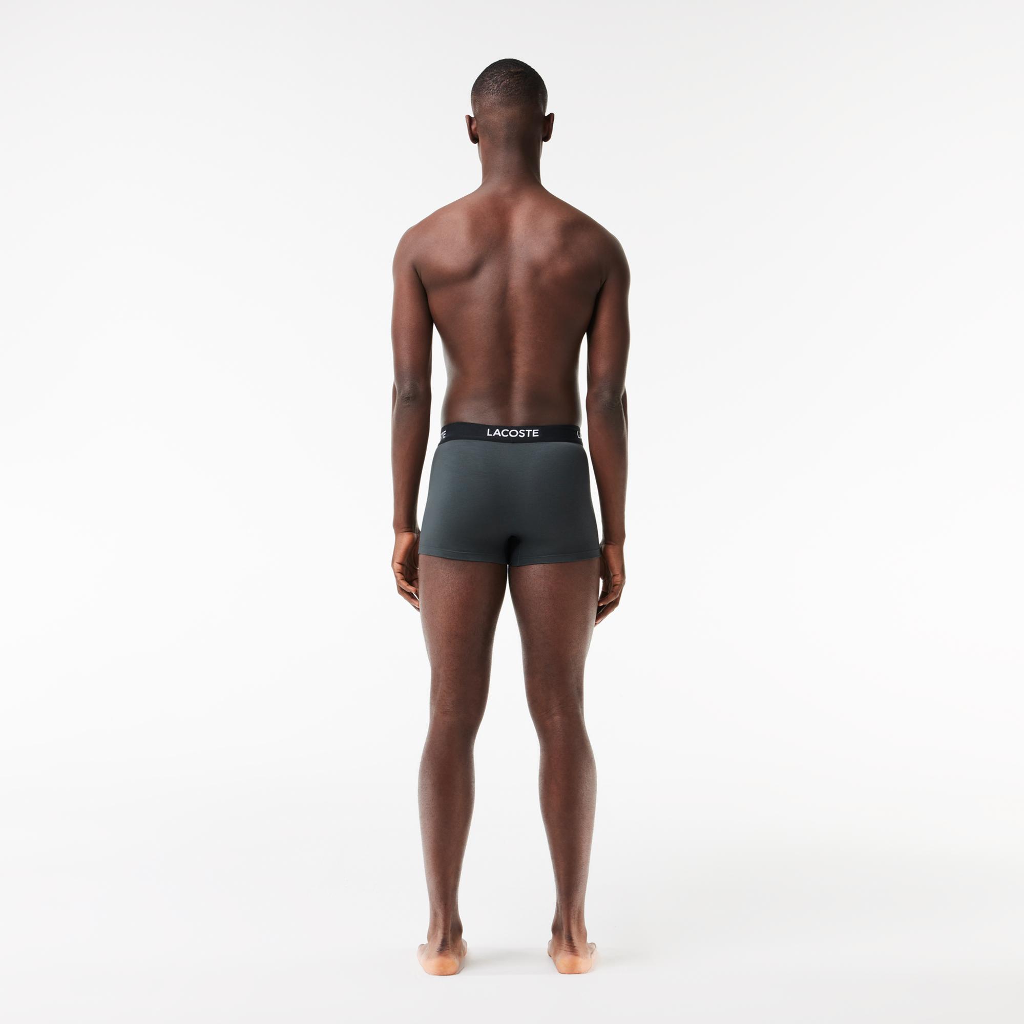 Lacoste Core Erkek 5'li Koyu Gri Boxer