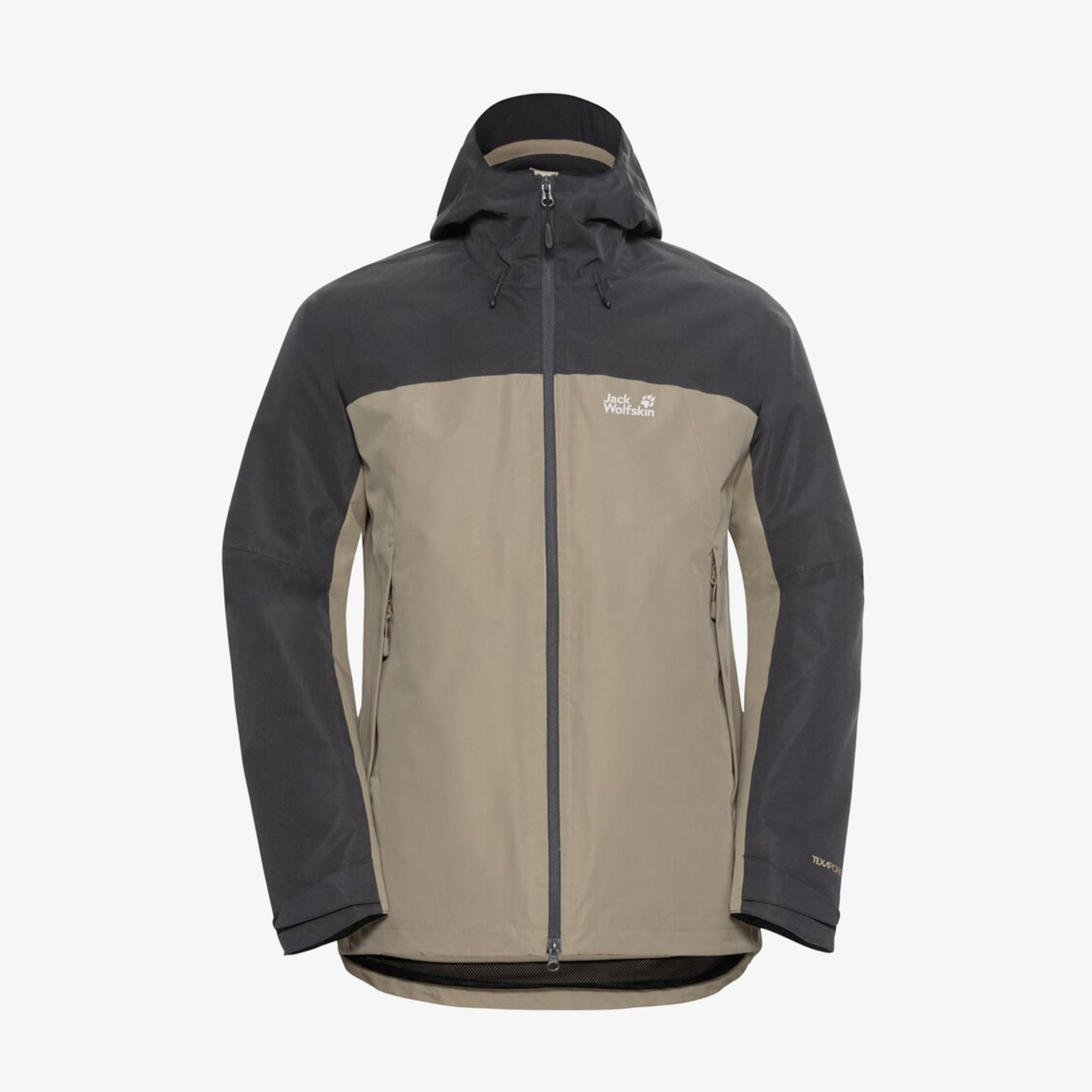 Jack Wolfskin Wild Places 3in1 Erkek Bej Ceket