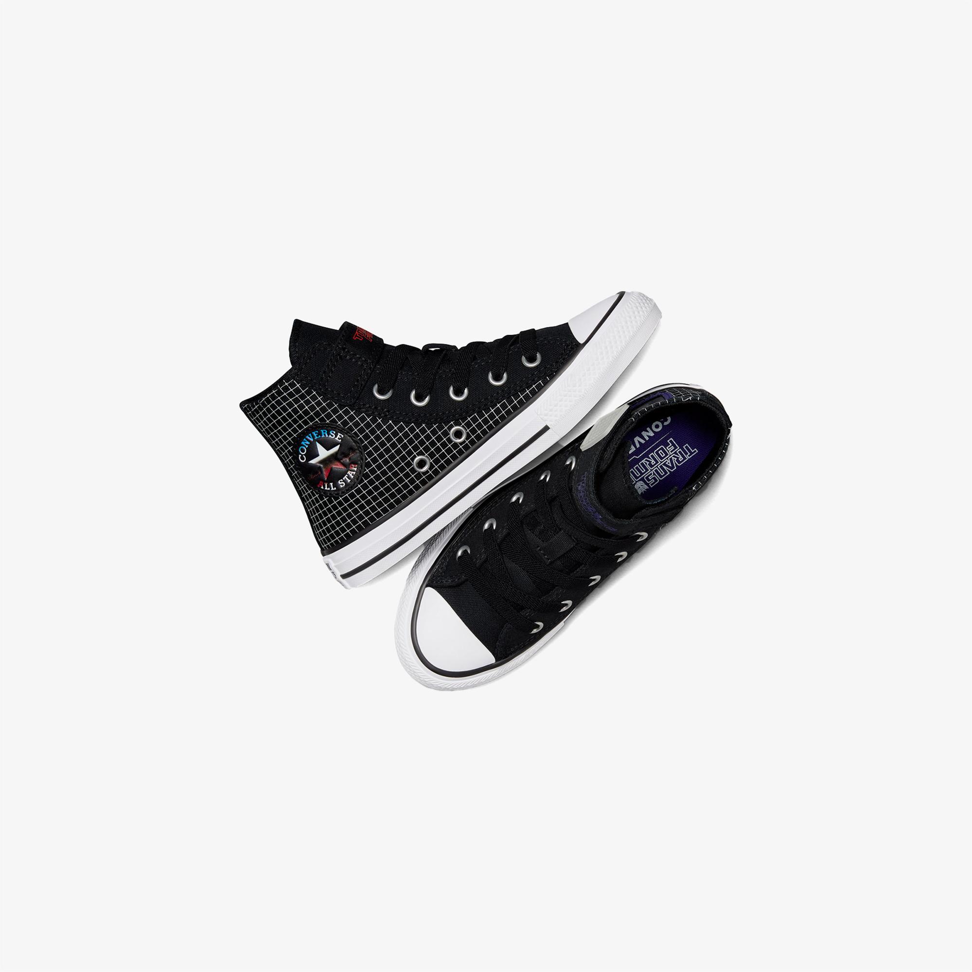 Converse x Transformers Chuck Taylor All Star 1V Çocuk Siyah Sneaker