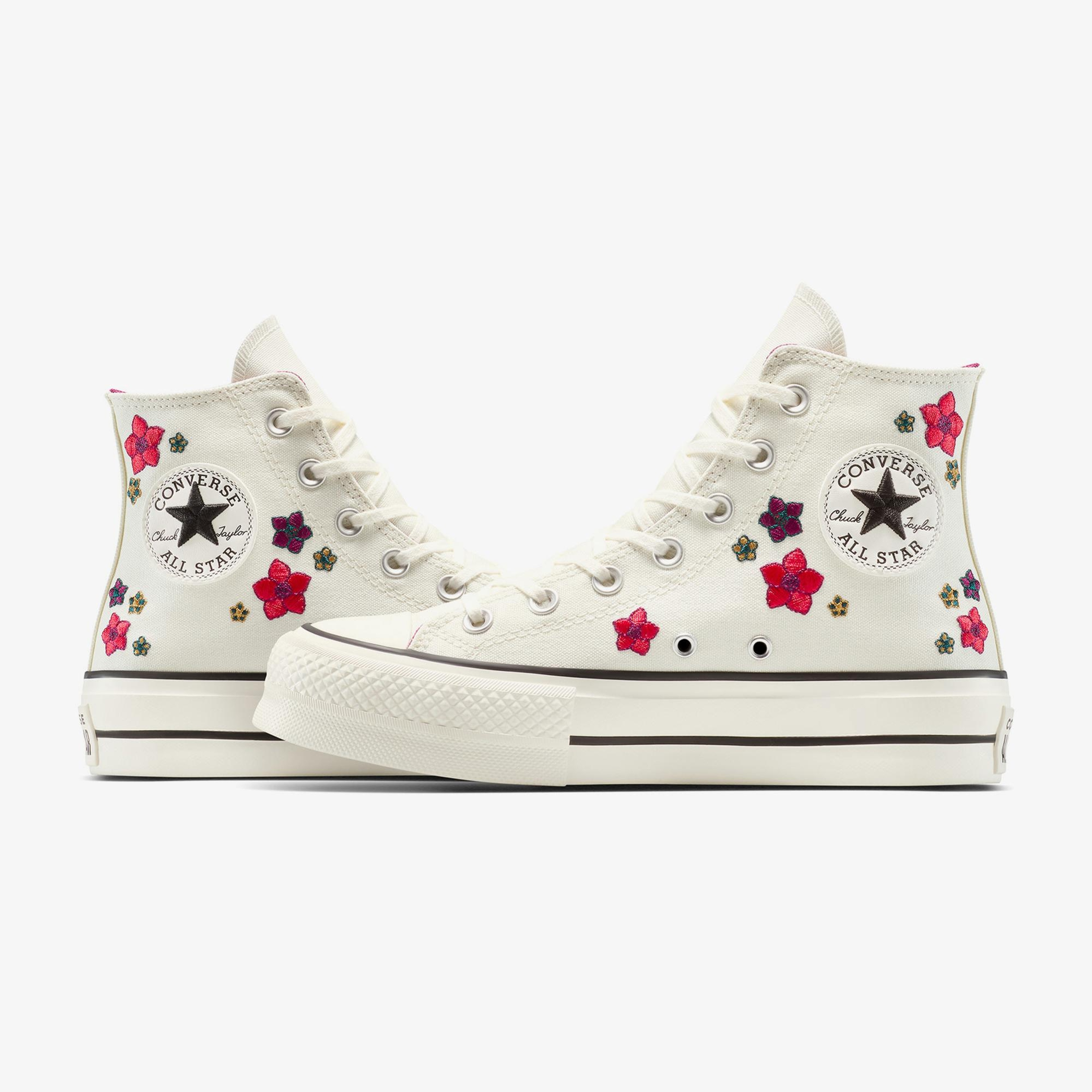 Converse Chuck Taylor All Star Lift Kadın Krem Sneaker